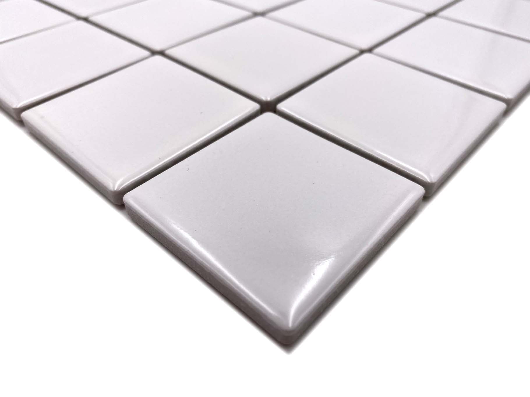 Mosaik Vit Malmö - 007 | 0,089 m²/ark