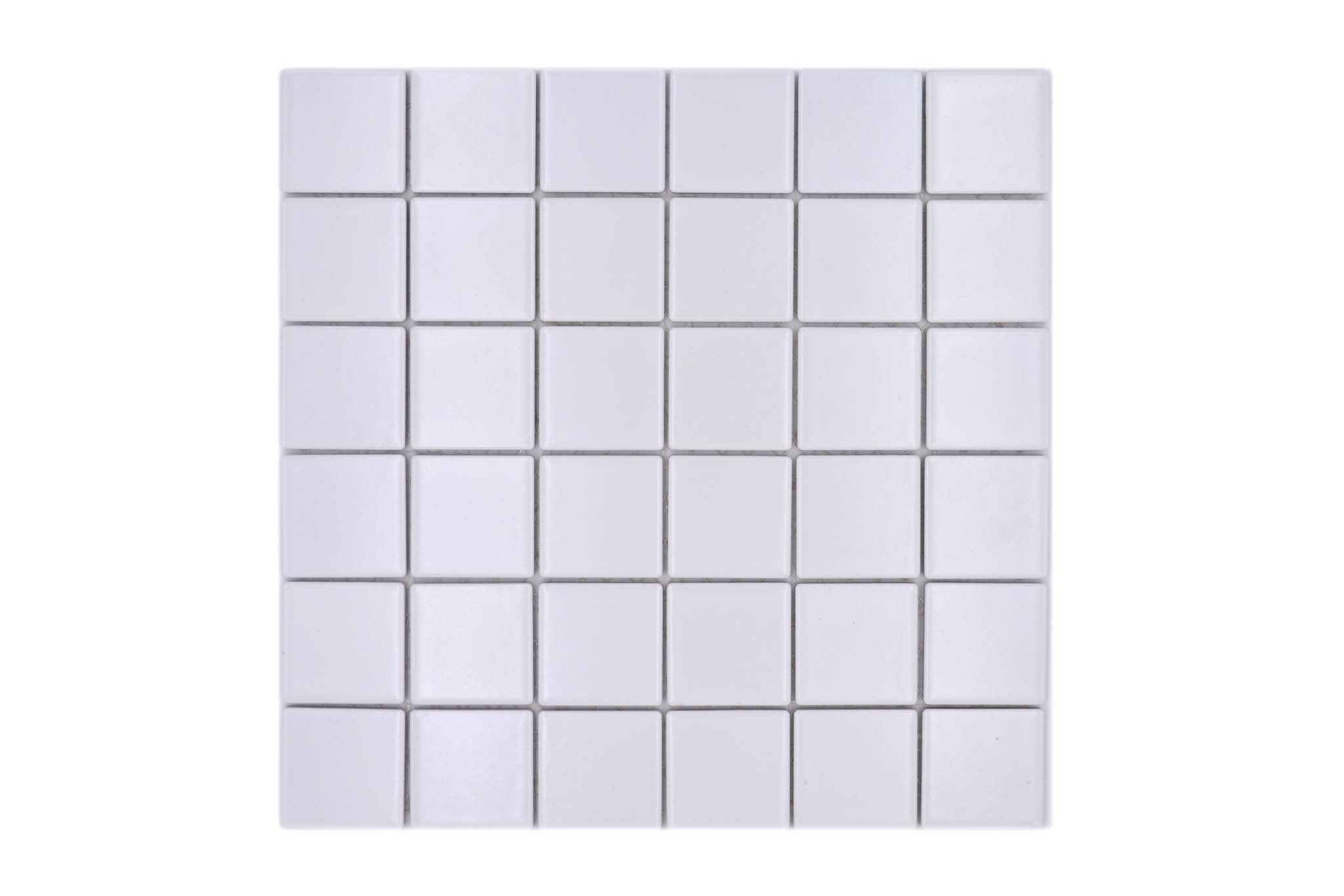 Mosaik Vit Malmö - 008 | 0,089 m²/ark