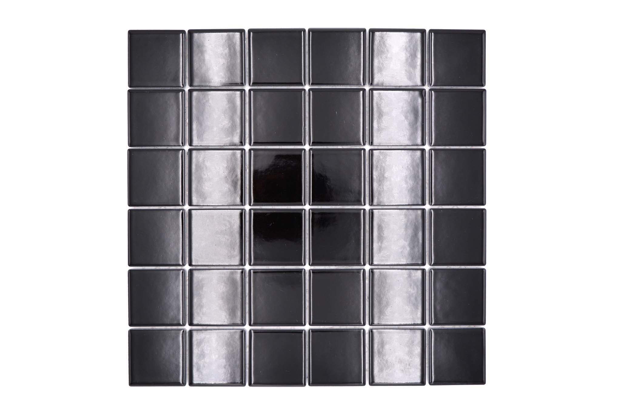 Mosaik Svart Malmö - 011 | 0,089 m²/ark