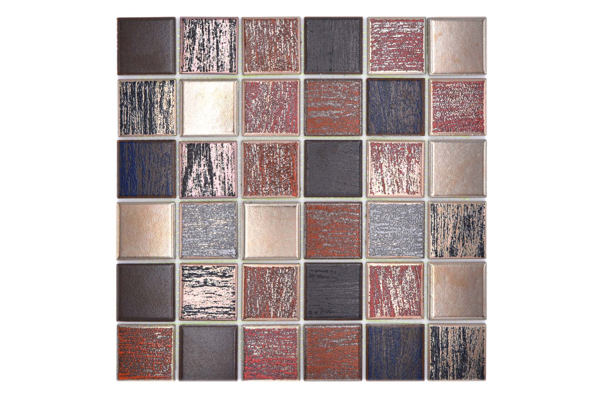 Mosaik Flerfärgad Hedemora - 001 | 0,1 m²/ark