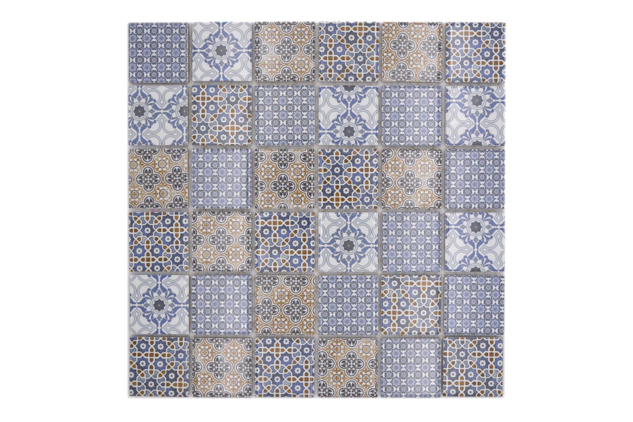 Mosaik Flerfärgad Falkenberg - 002 | 0,088 m²/ark