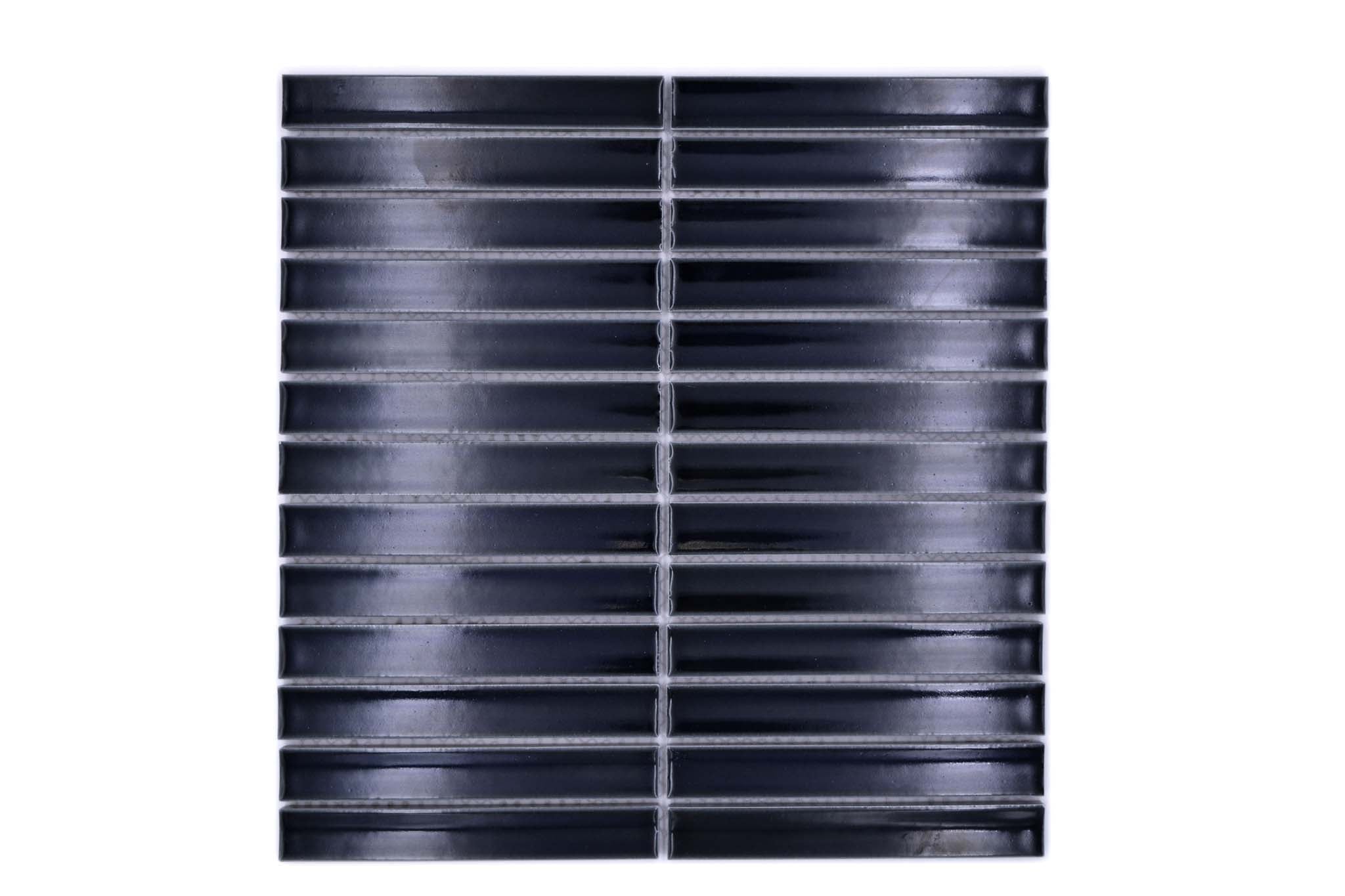 Mosaik Svart Helsingborg - 003 | 0,089 m²/ark