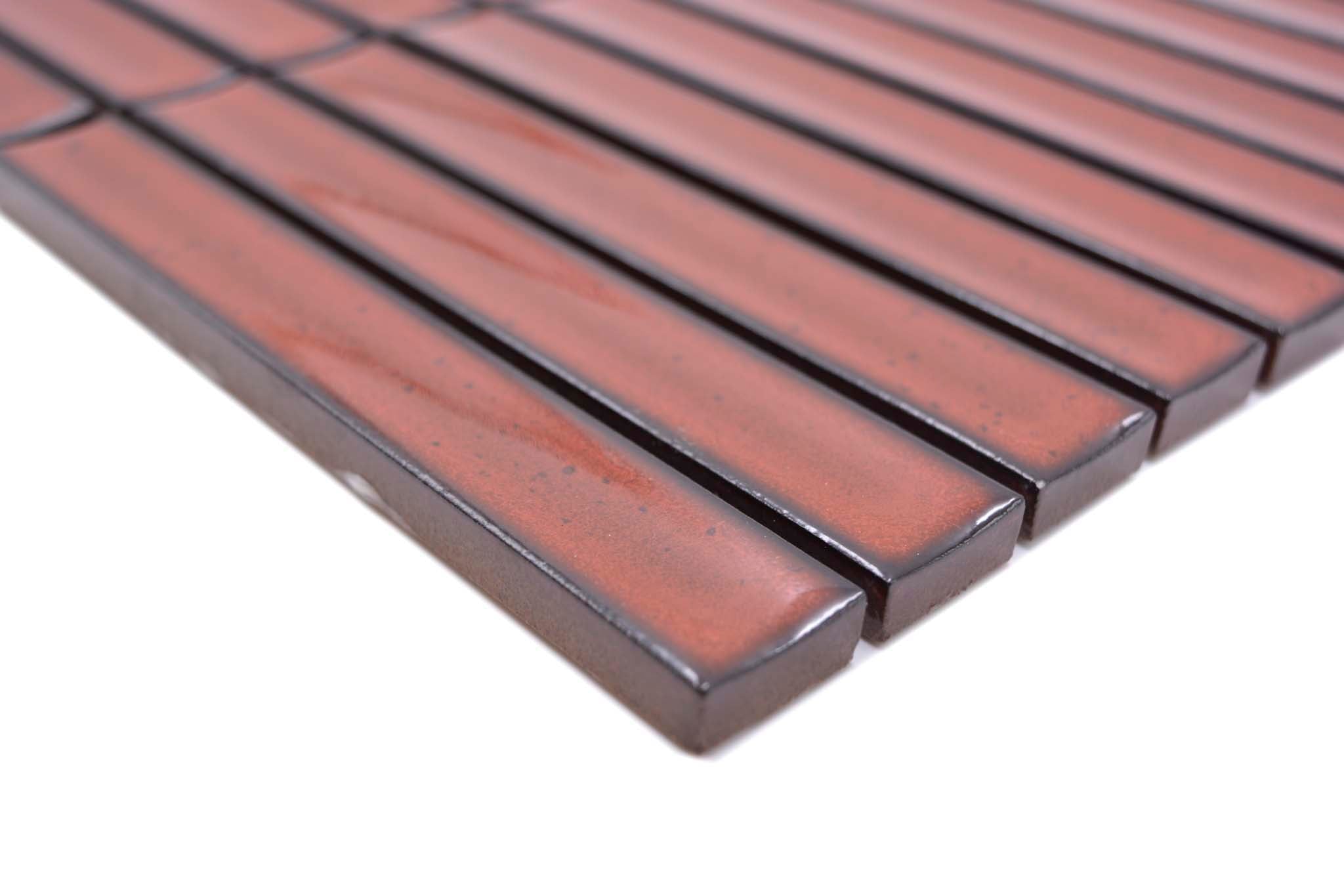 Mosaik Röd Nykvarn - 001 | 0,089 m²/ark