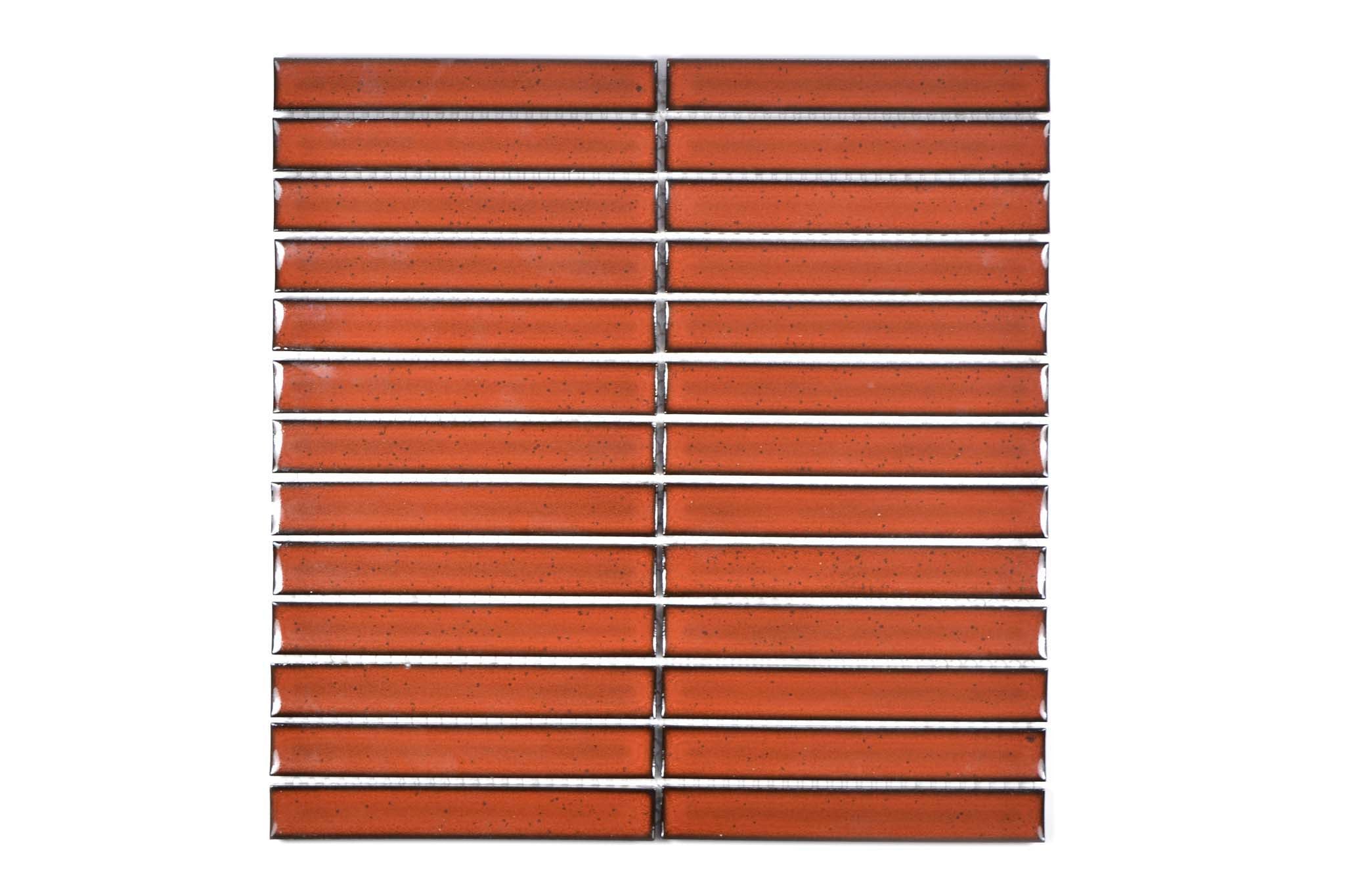 Mosaik Röd Nykvarn - 001 | 0,089 m²/ark