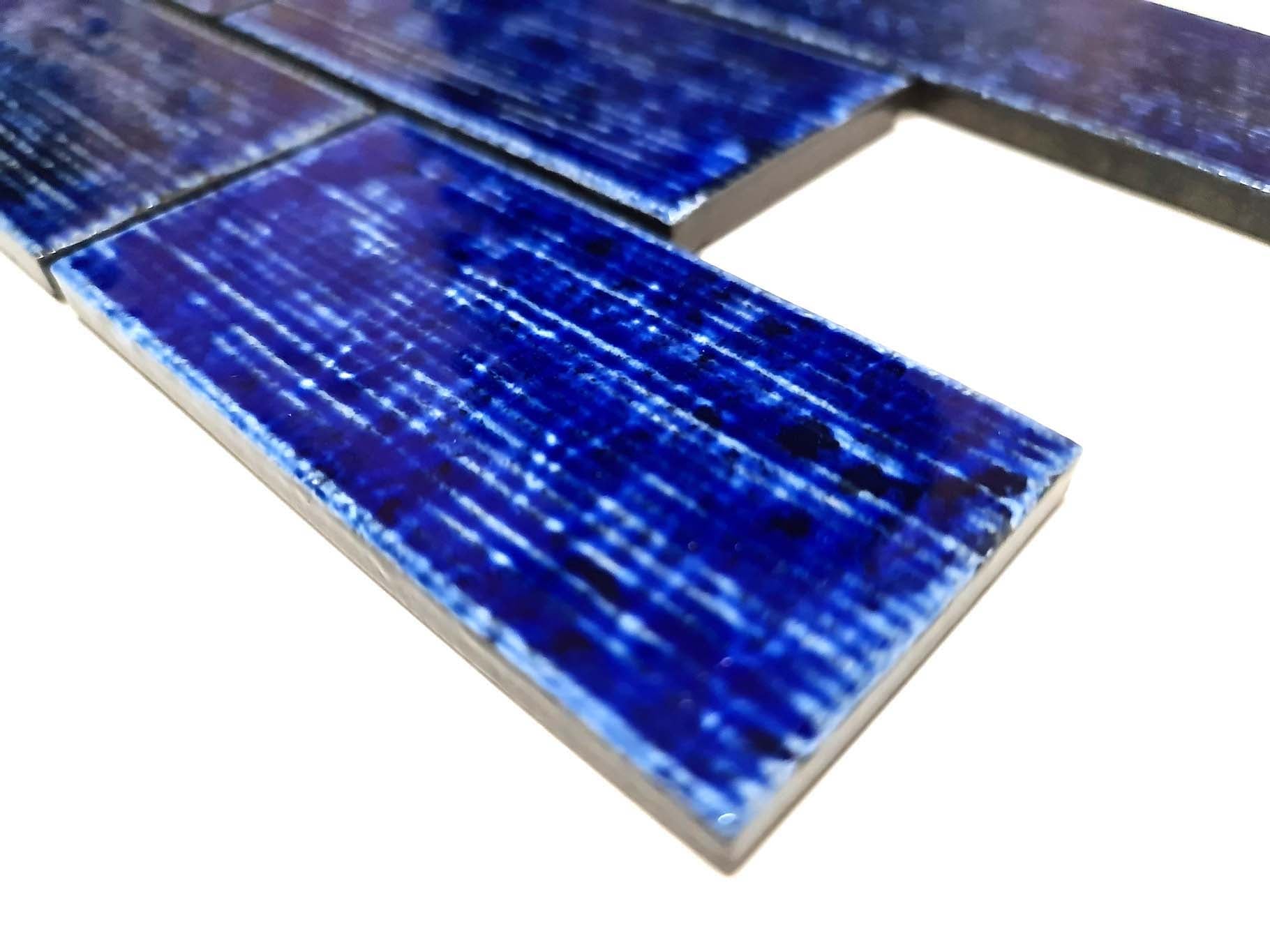 Mosaik Blå Arendal - 006 | 0,088 m²/ark