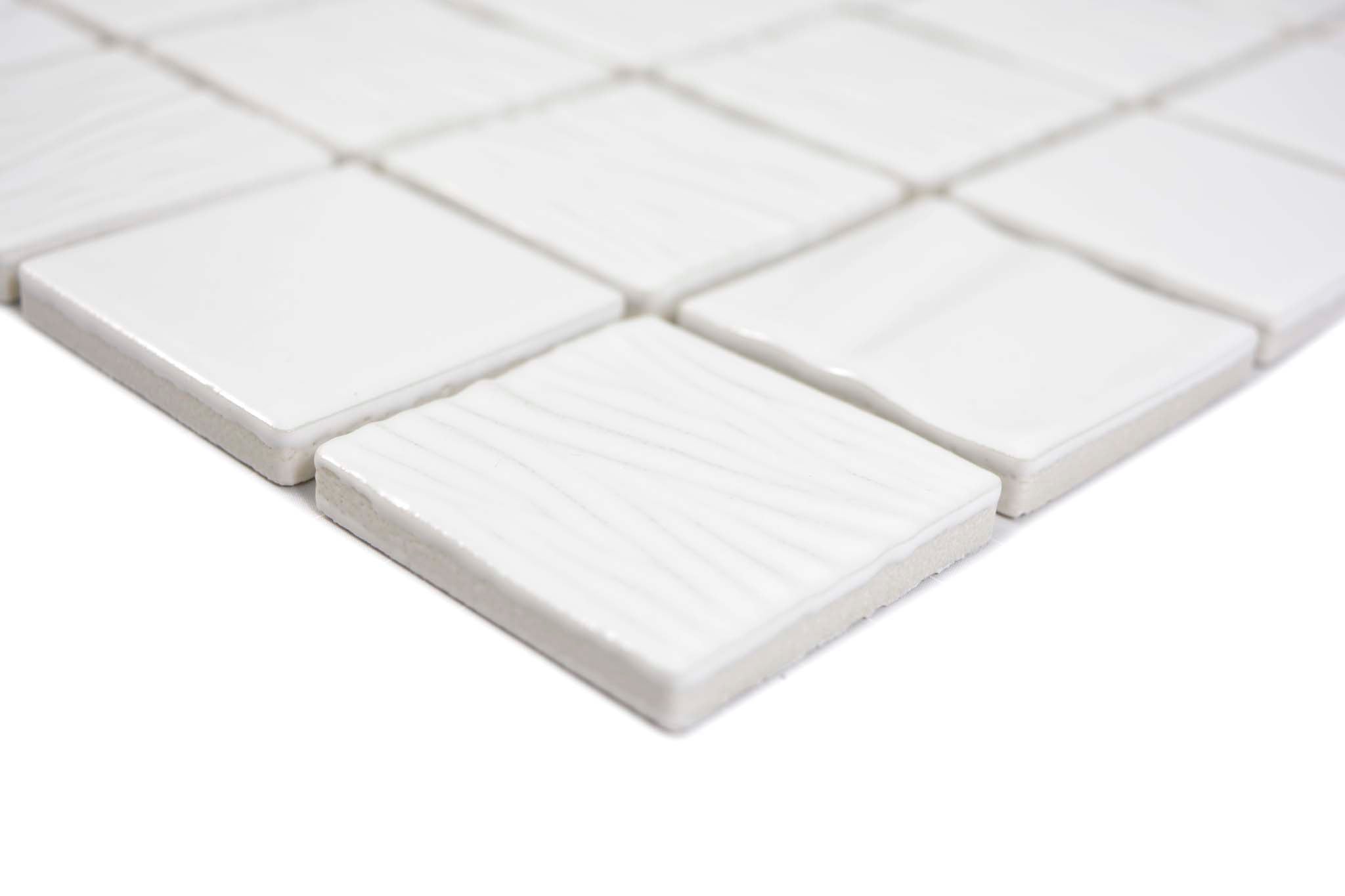 Mosaik Vit Ängelholm - 005 | 0,087 m²/ark