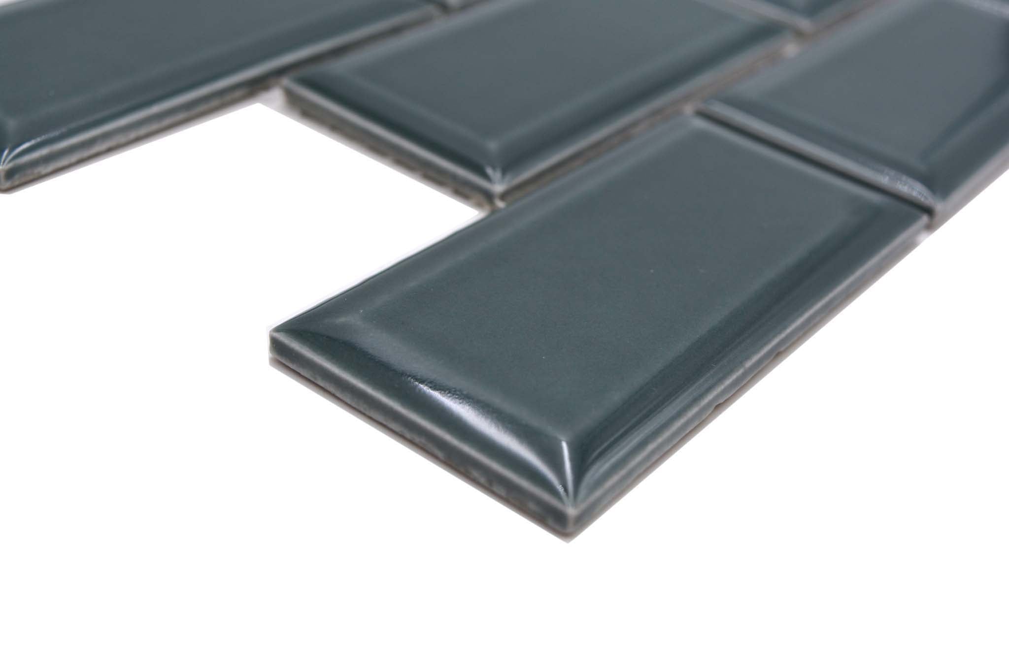 Mosaik Grön Falun - 021 | 0,086 m²/ark