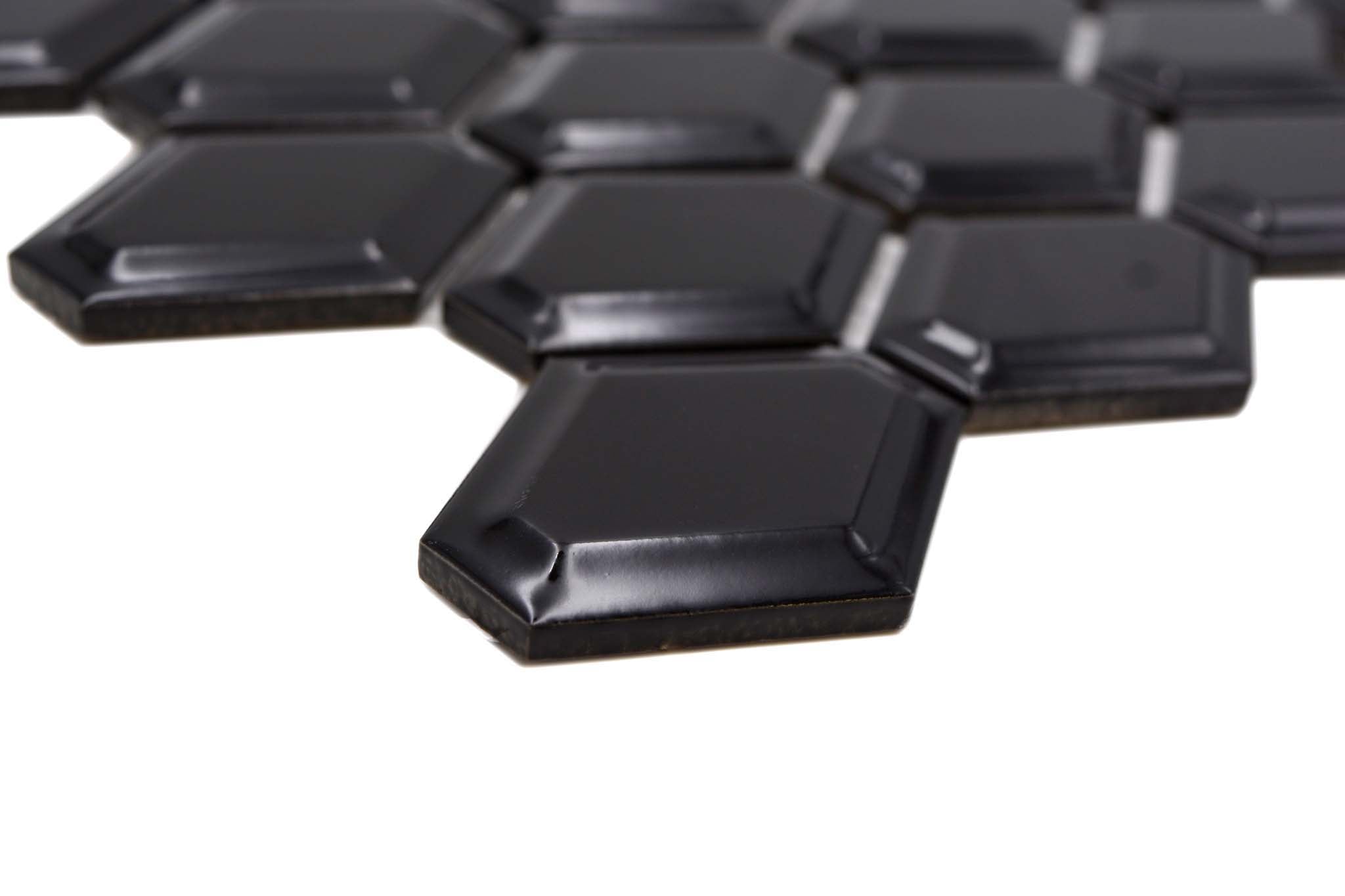 Mosaik Svart Falun - 028 | 0,067 m²/ark