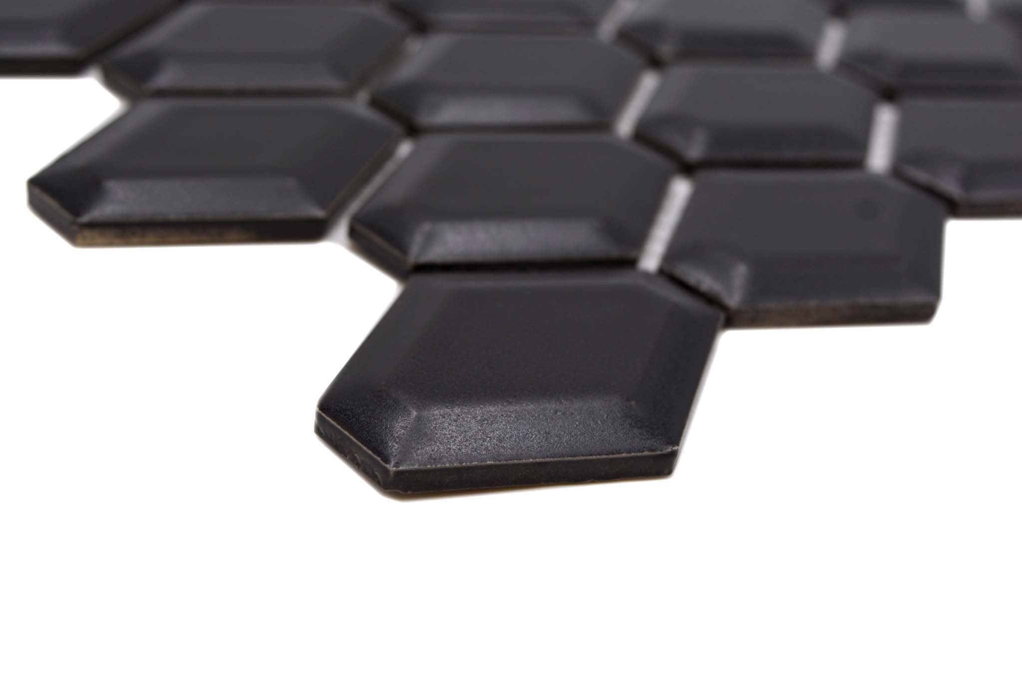 Mosaik Svart Falun - 029 | 0,067 m²/ark