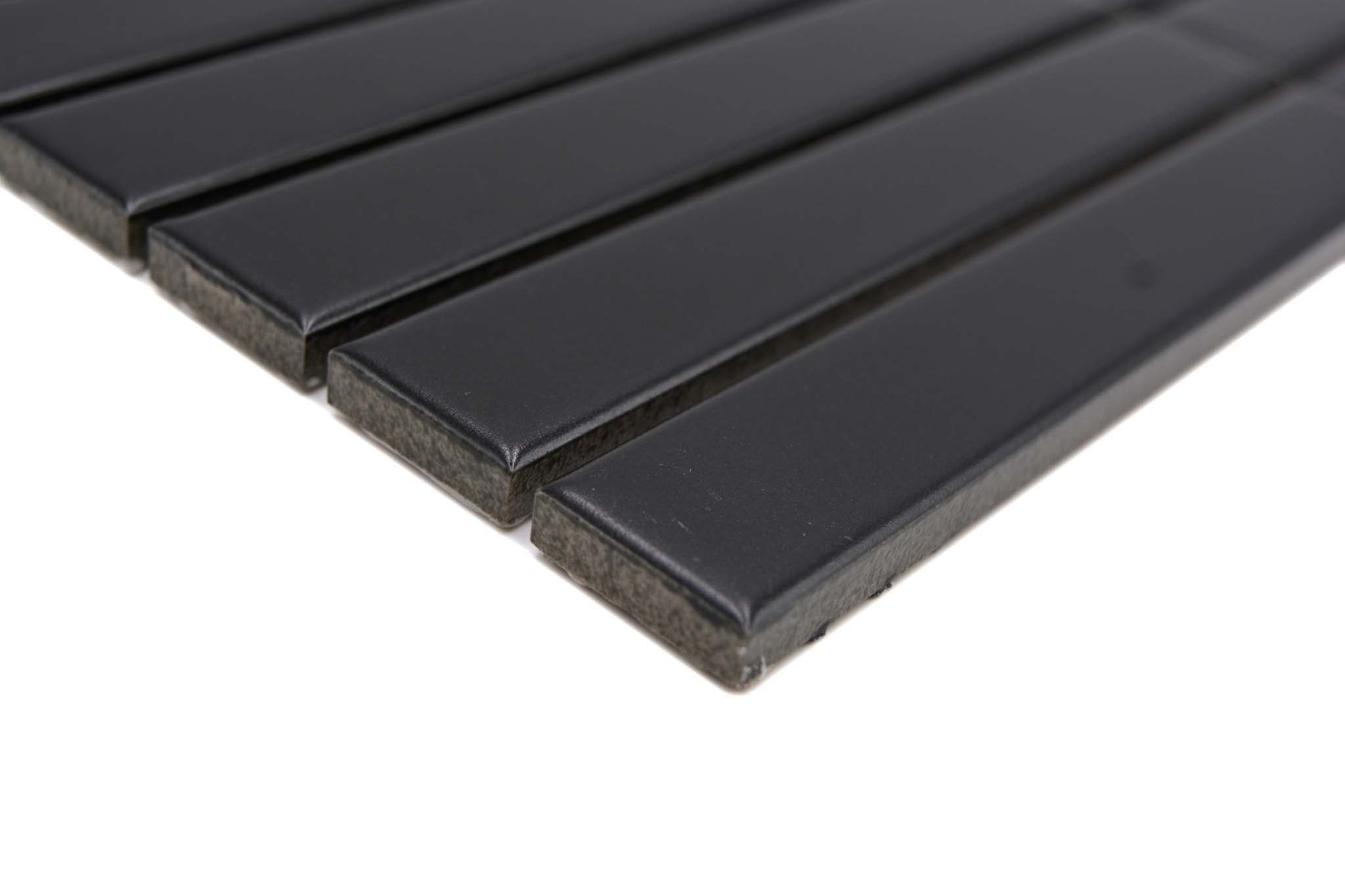 Mosaik Svart Nykvarn - 008 | 0,088 m²/ark