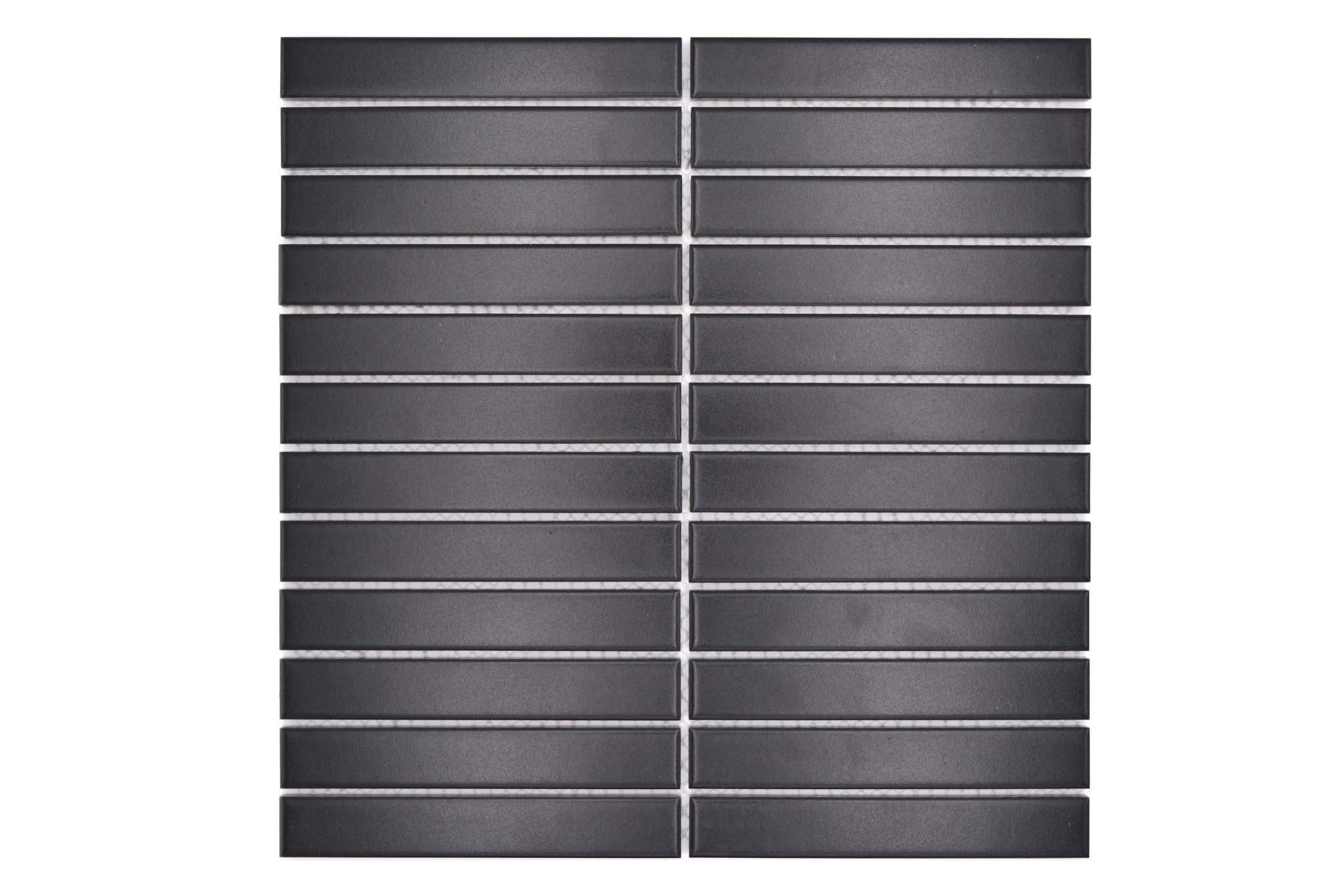 Mosaik Svart Nykvarn - 008 | 0,088 m²/ark