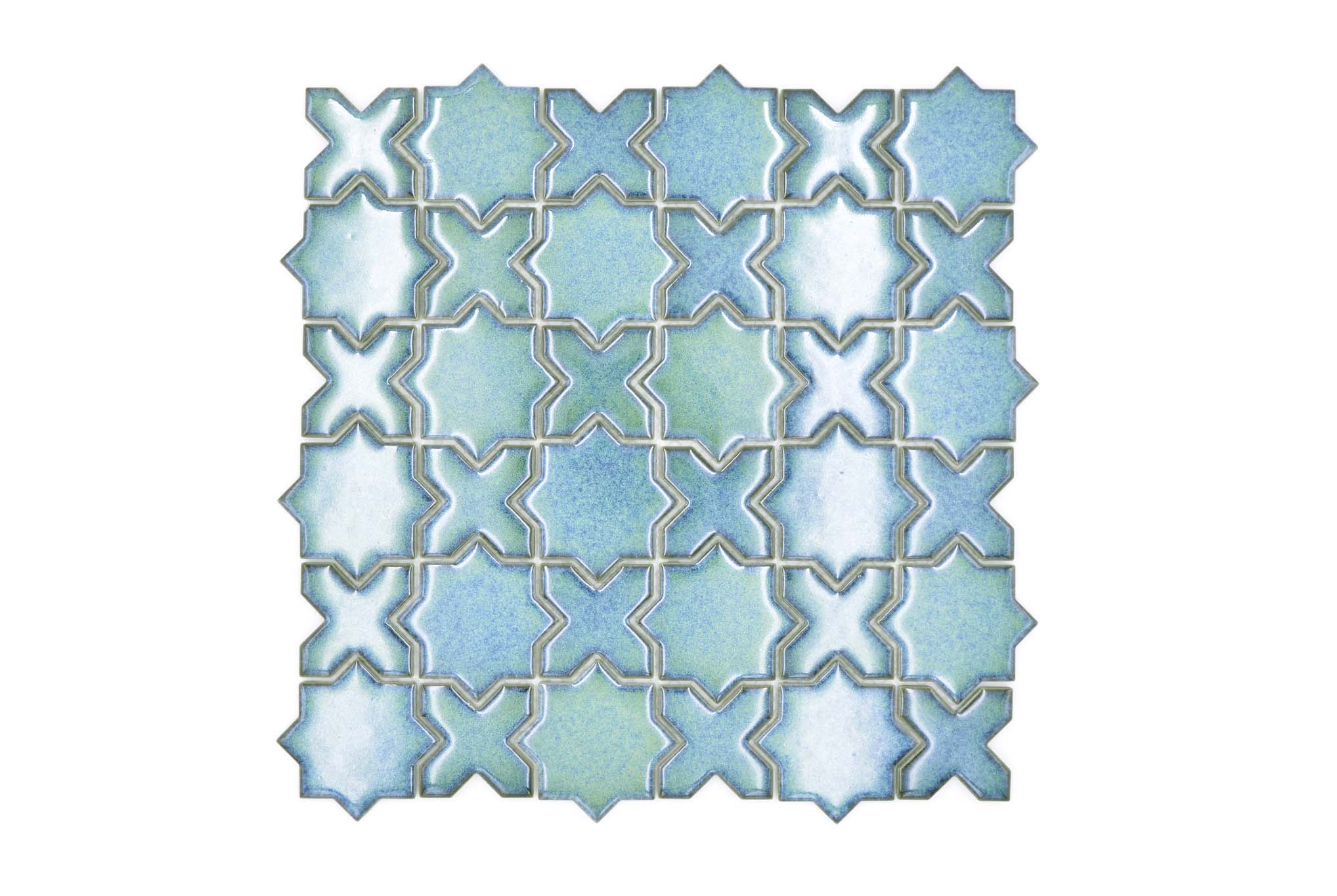 Mosaik Grön Helsingborg - 006 | 0,088 m²/ark