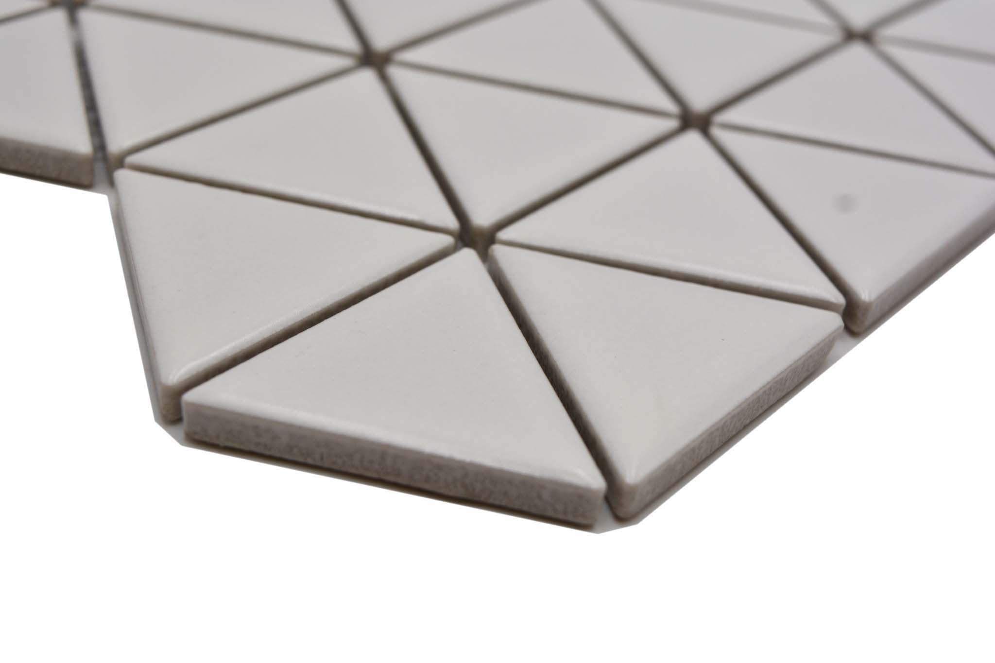 Mosaik Vit Örebro - 001 | 0,073 m²/ark