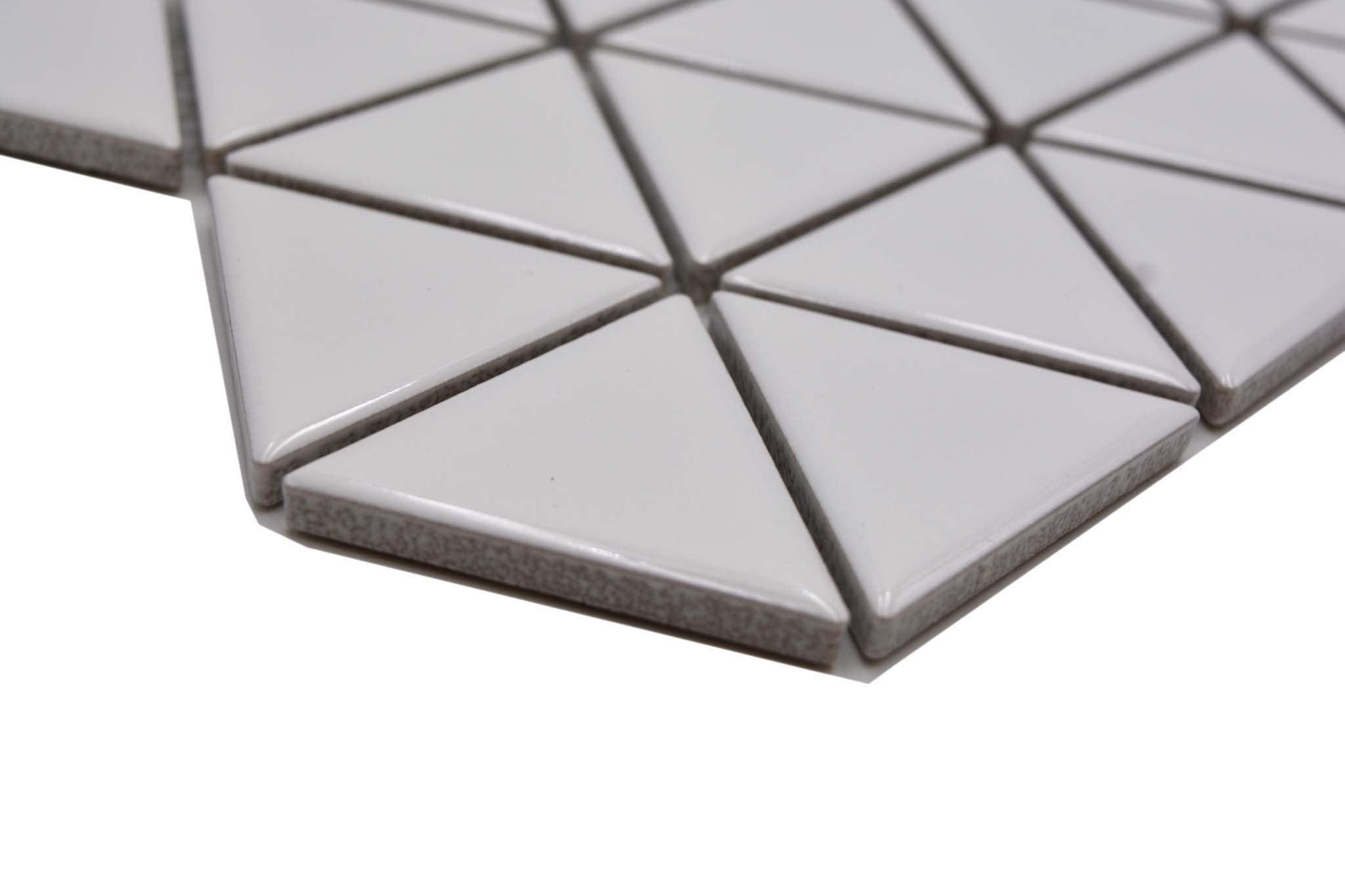 Mosaik Vit Örebro - 003 | 0,073 m²/ark