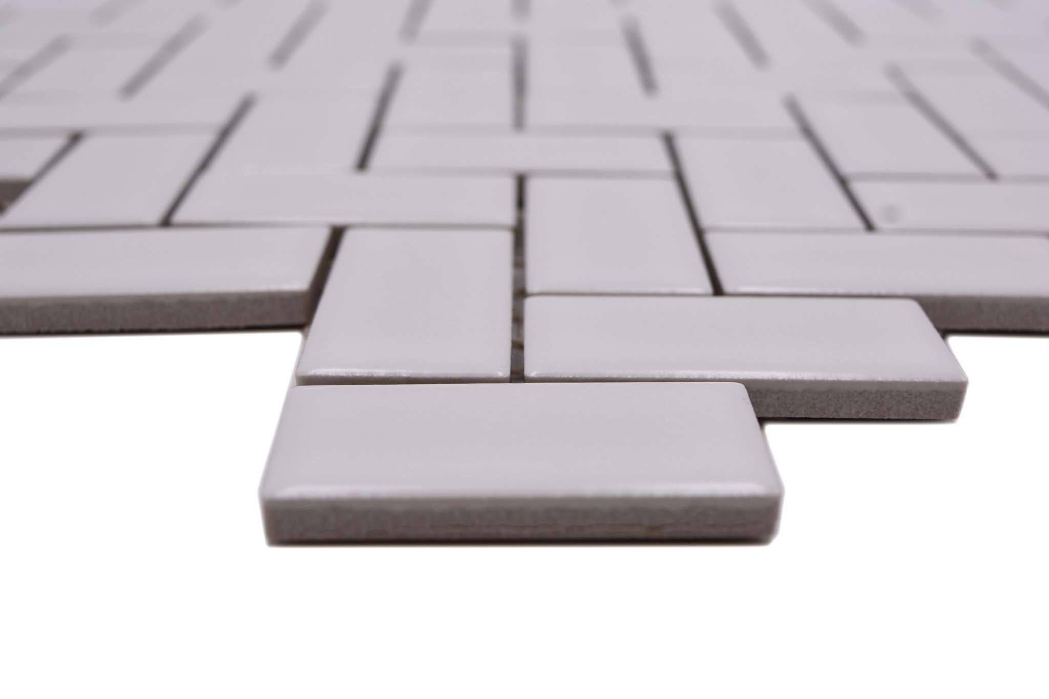 Mosaik Vit Malmö - 029 | 0,089 m²/ark