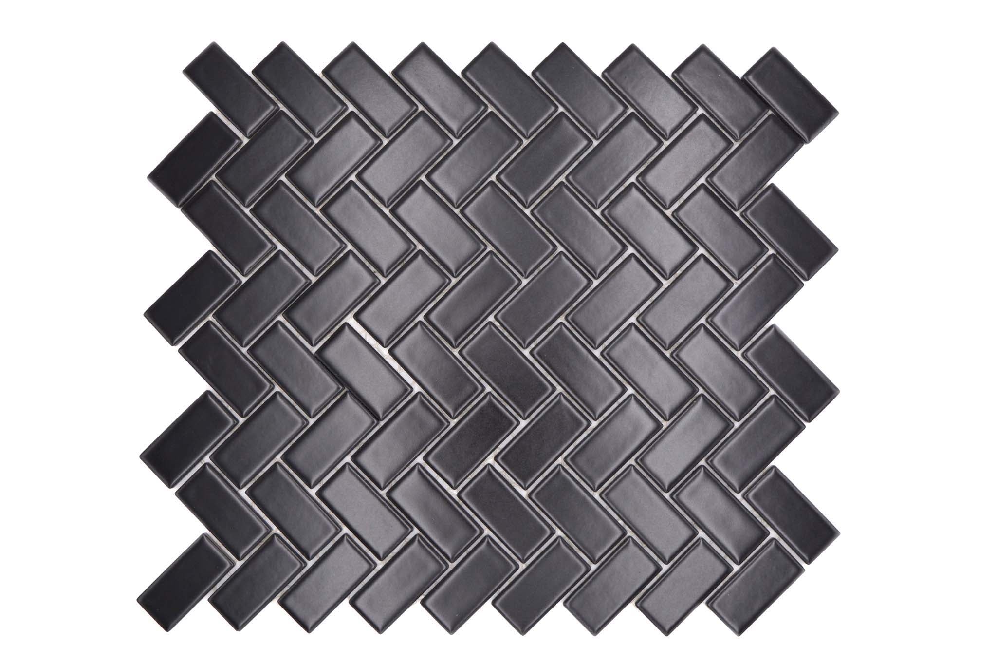 Mosaik Svart Malmö - 030 | 0,089 m²/ark