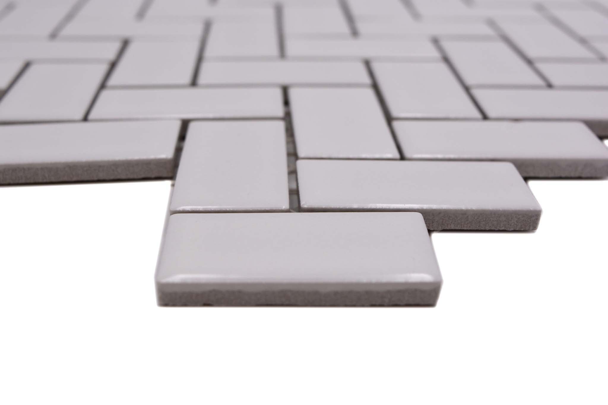 Mosaik Vit Malmö - 031 | 0,089 m²/ark