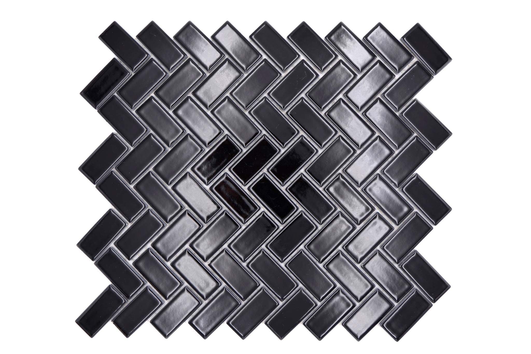Mosaik Svart Malmö - 032 | 0,089 m²/ark