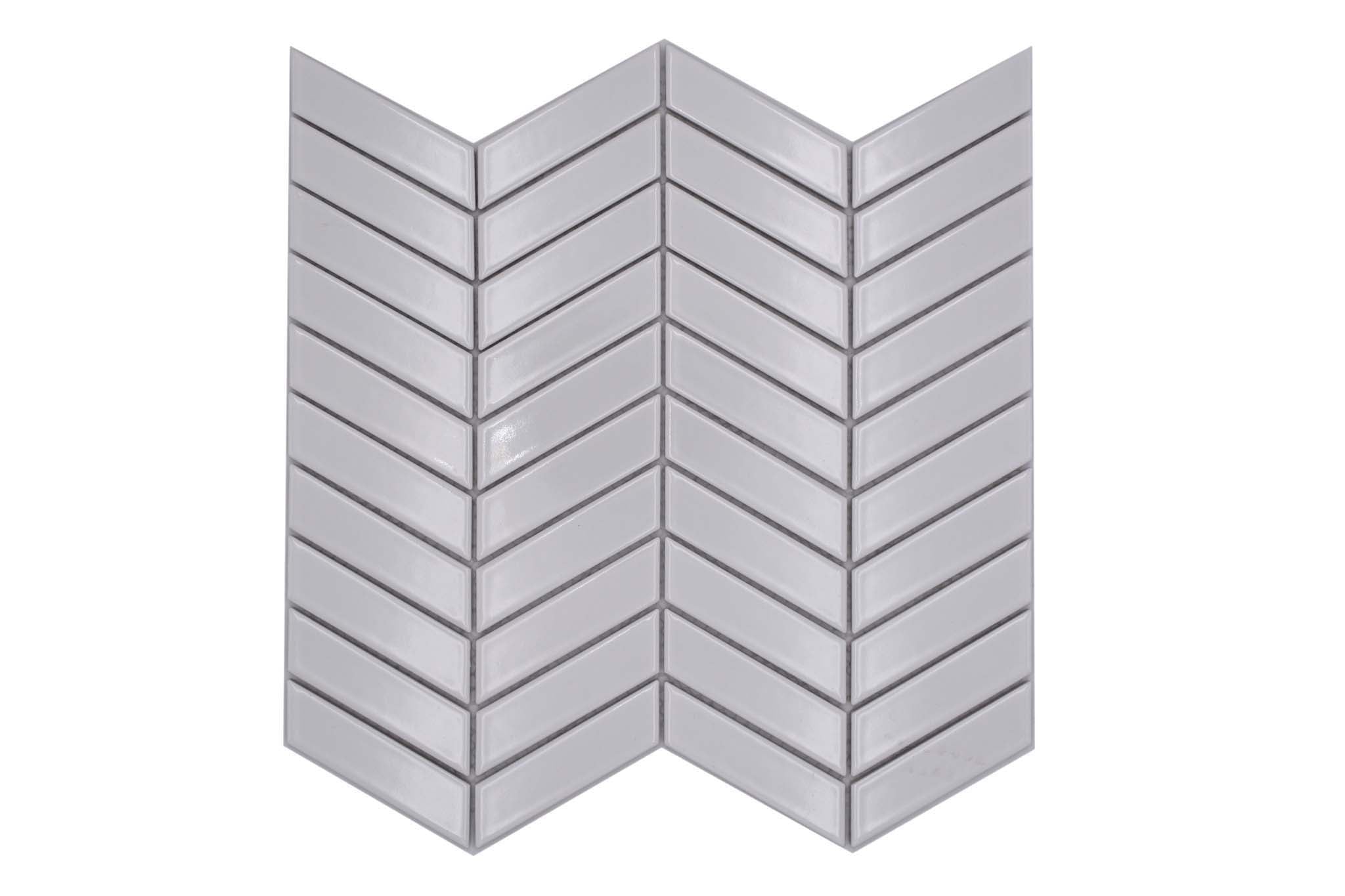 Mosaik Vit Strömsund - 007 | 0,088 m²/ark