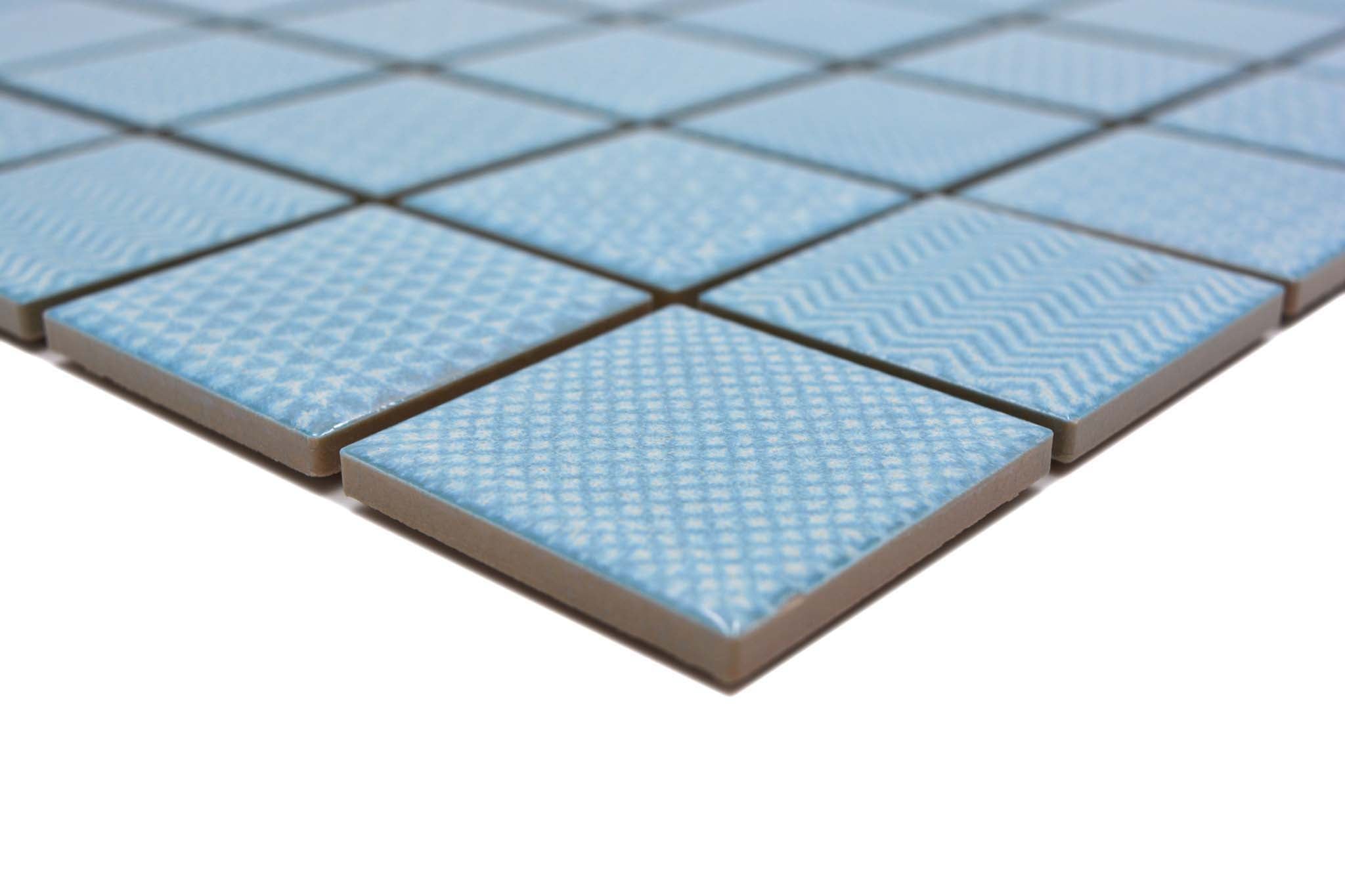 Mosaik Blå Falkenberg - 010 | 0,089 m²/ark