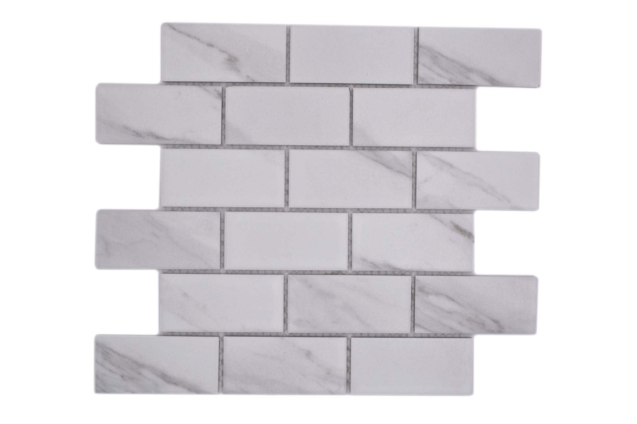 Mosaik Vit Åhus - 001 | 0,086 m²/ark