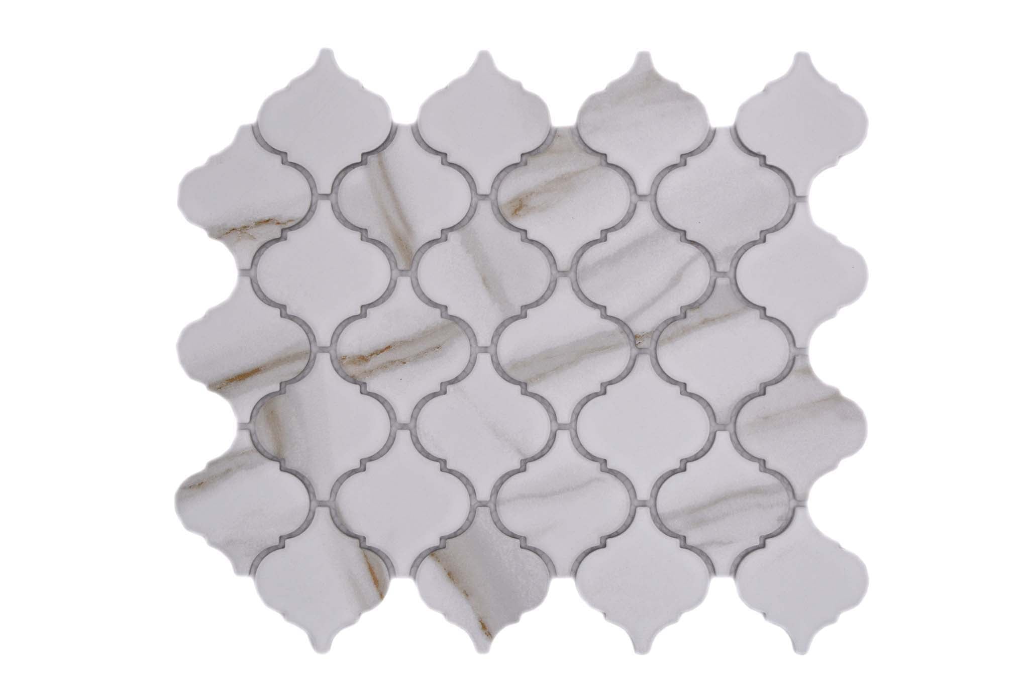 Mosaik Vit Åhus - 003 | 0,072 m²/ark