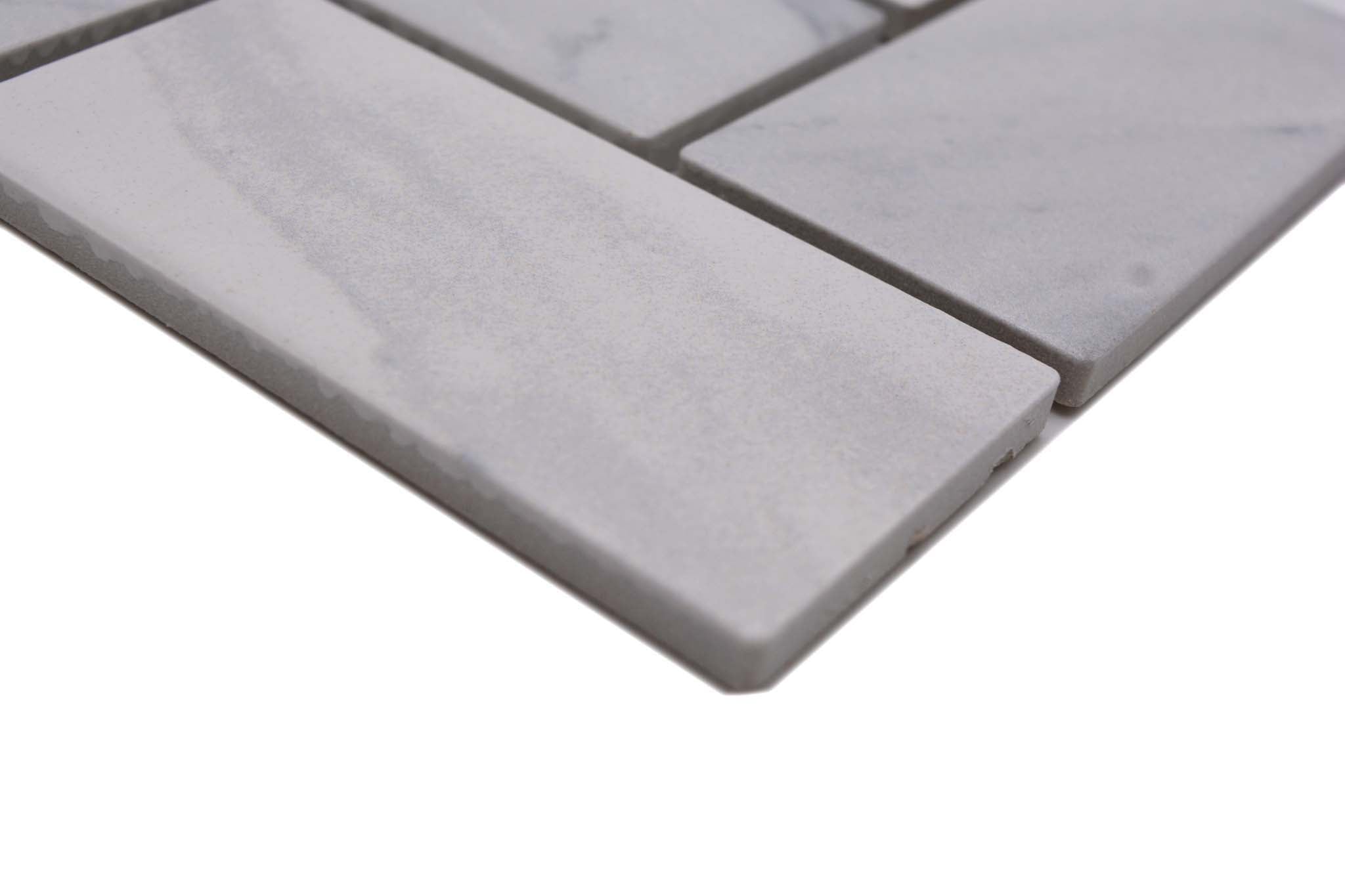 Mosaik Vit Göteborg - 003 | 0,077 m²/ark