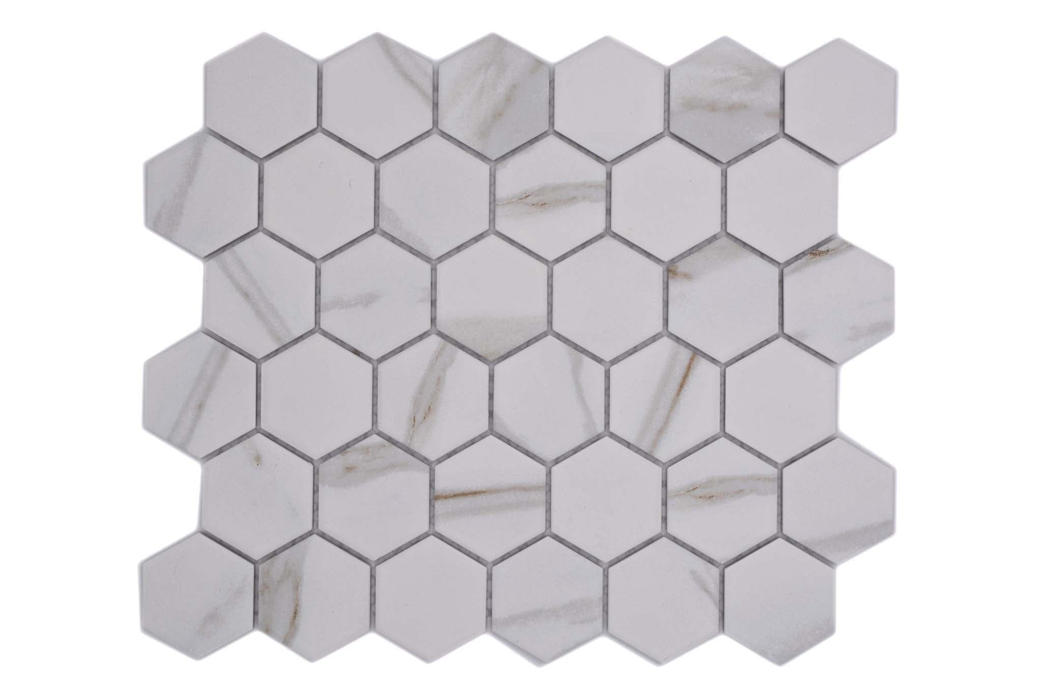 Mosaik Vit Åhus - 006 | 0,092 m²/ark