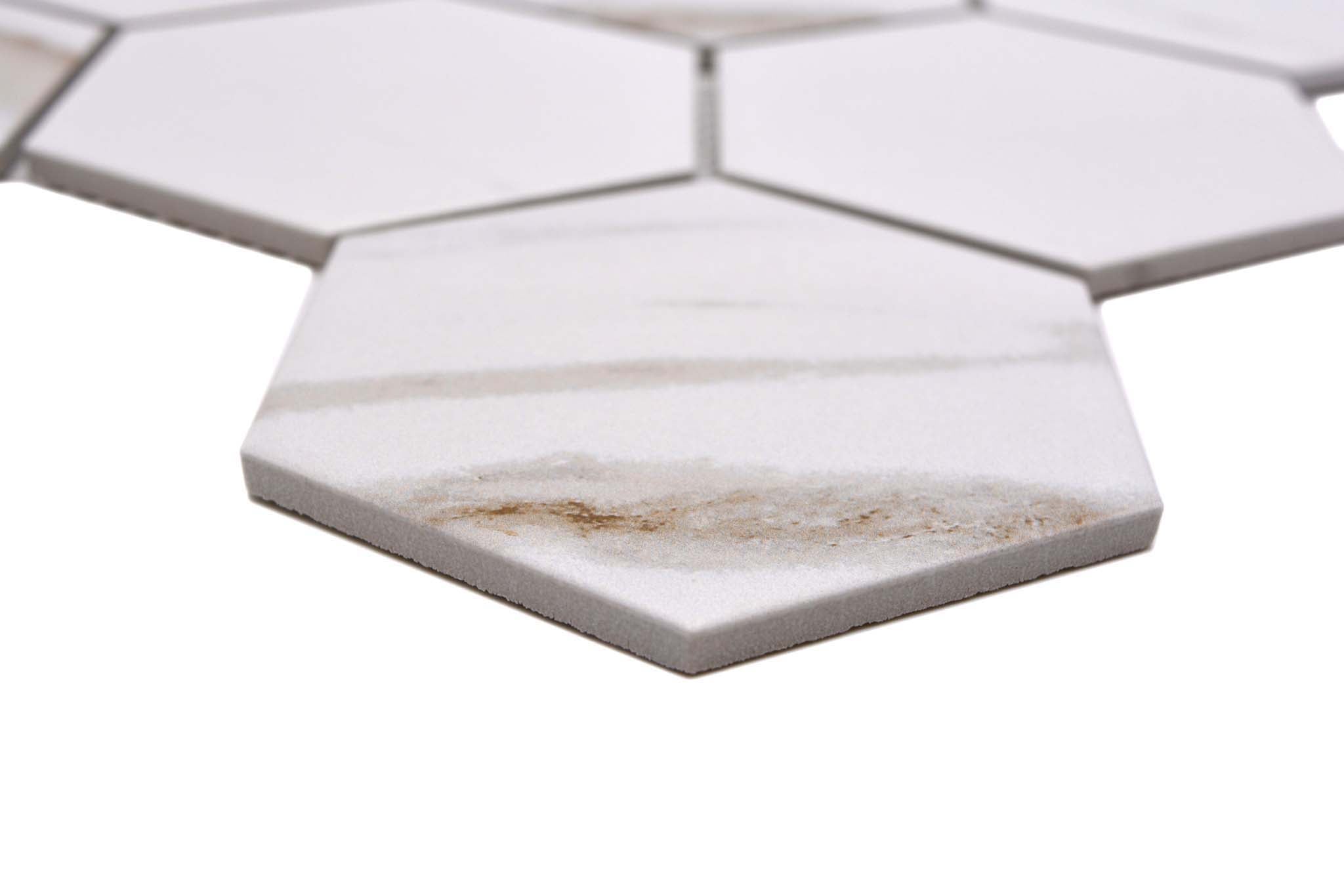 Mosaik Vit Åhus - 007 | 0,076 m²/ark