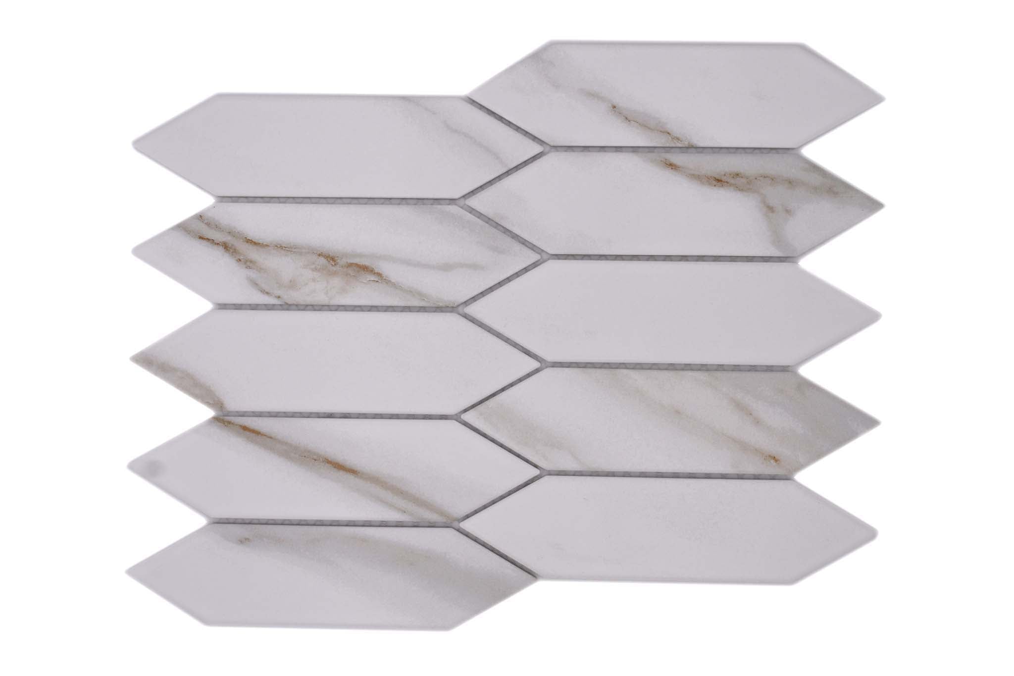 Mosaik Vit Åhus - 008 | 0,081 m²/ark