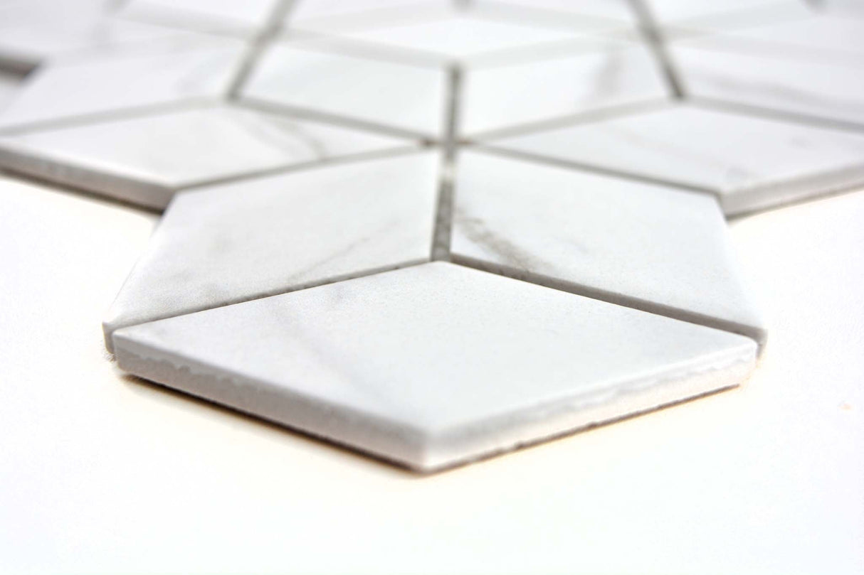 Mosaik Vit Göteborg - 007 | 0,081 m²/ark