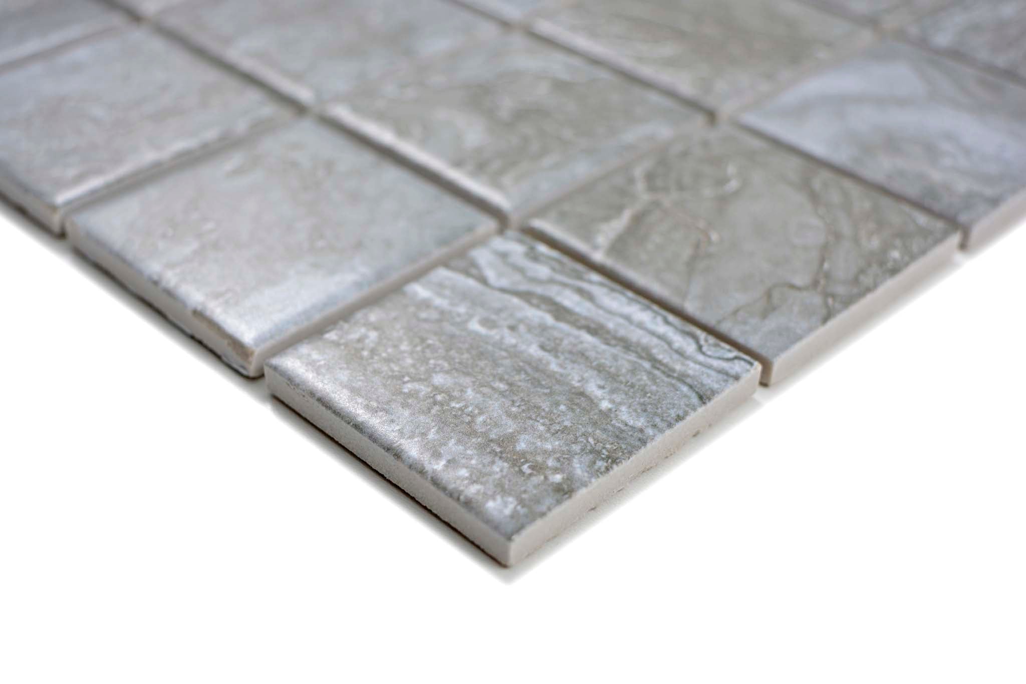 Mosaik Grå Drammen - 005 | 0,093 m²/ark