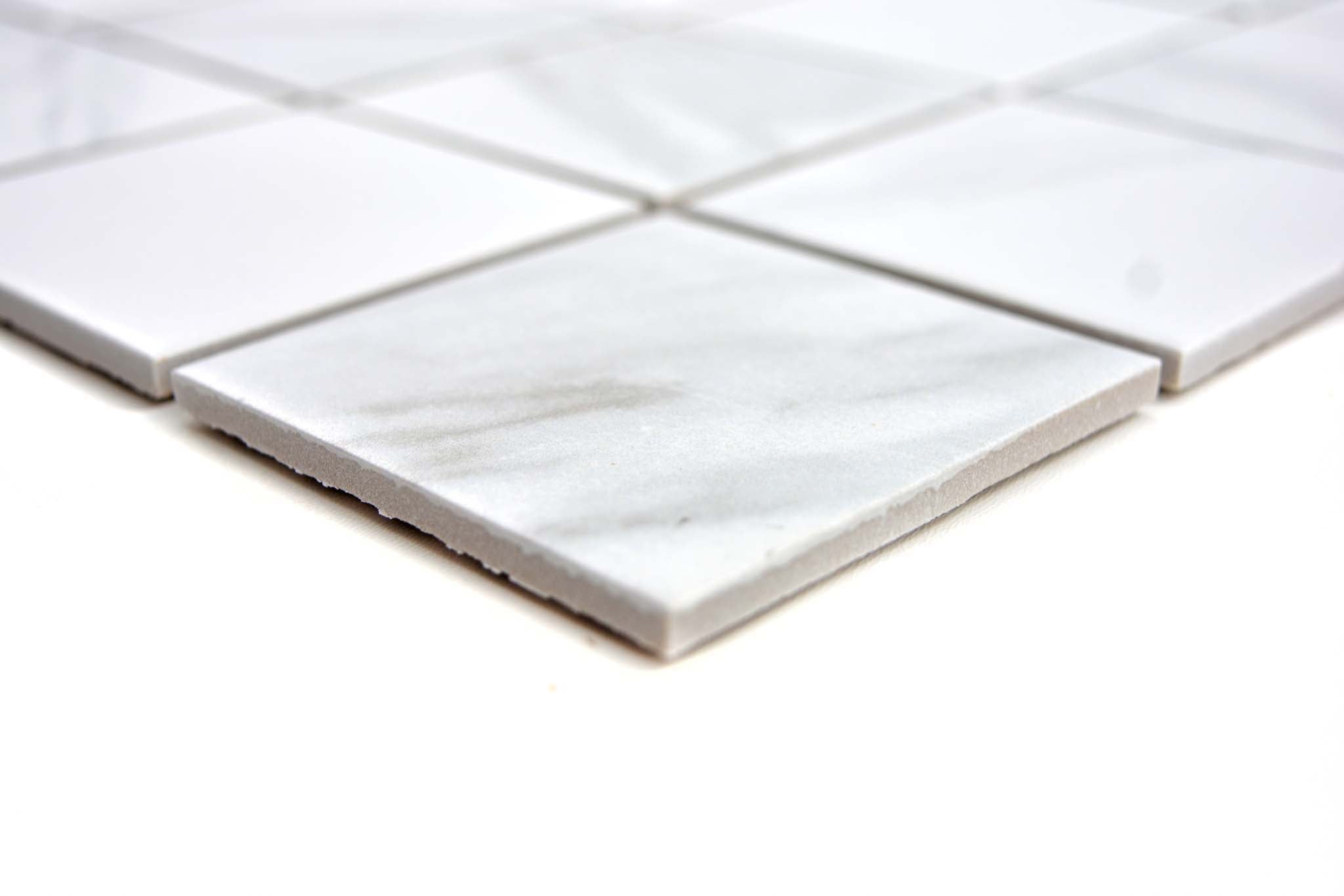 Mosaik Vit Göteborg - 009 | 0,094 m²/ark