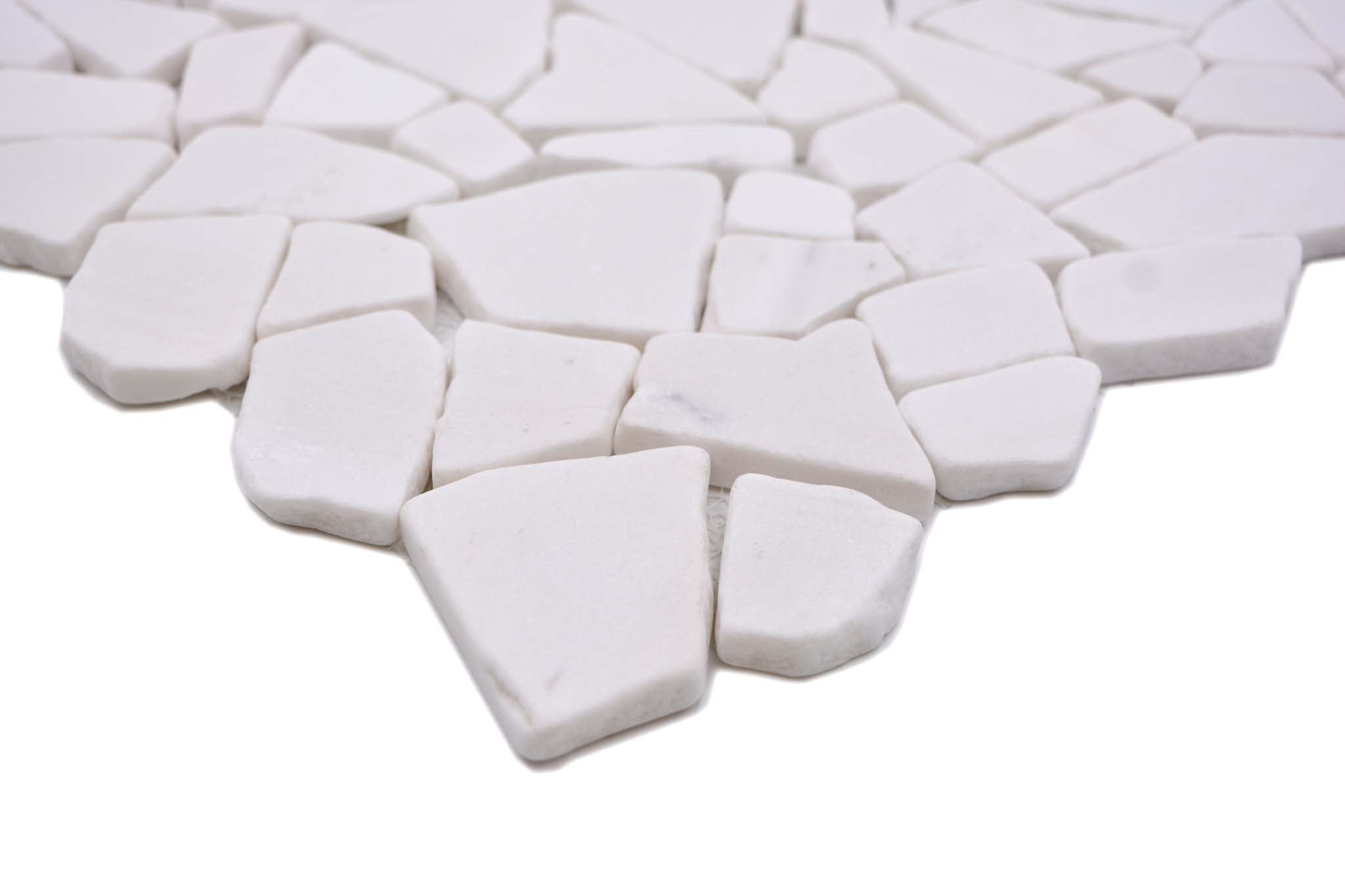 Mosaik Vit Stockholm - 001 | 0,1 m²/ark