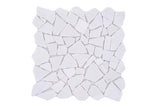 Mosaik Vit Stockholm - 001 | 0,1 m²/ark