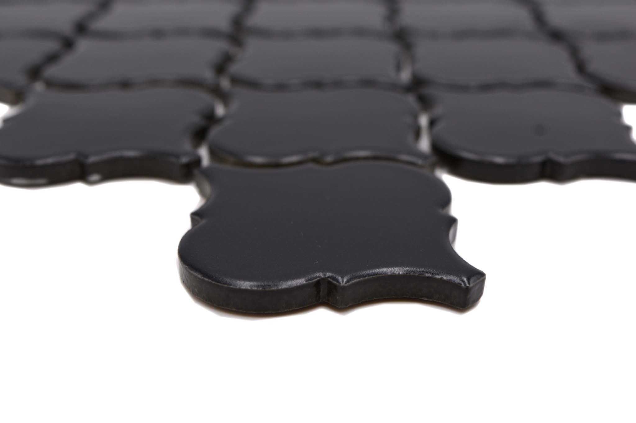 Mosaik Svart Kristiansand - 002 | 0,072 m²/ark