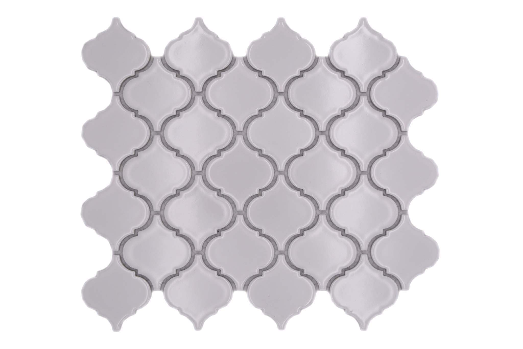 Mosaik Vit Kristiansand - 003 | 0,072 m²/ark