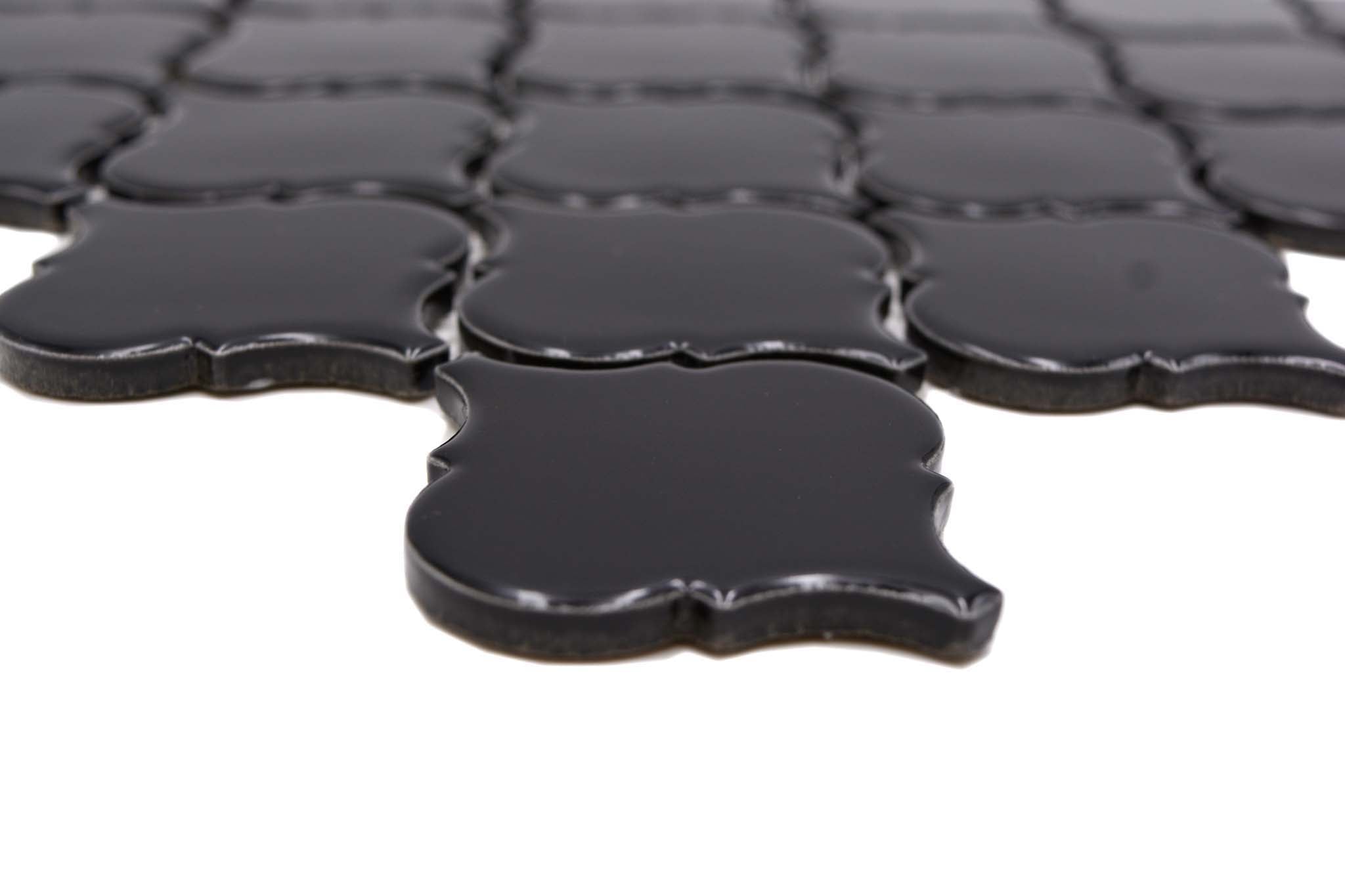 Mosaik Svart Kristiansand - 004 | 0,072 m²/ark