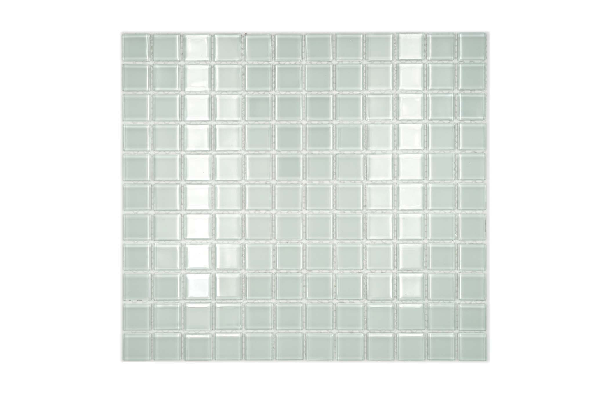 Mosaik Vit Larvik - 003 | 0,099 m²/ark