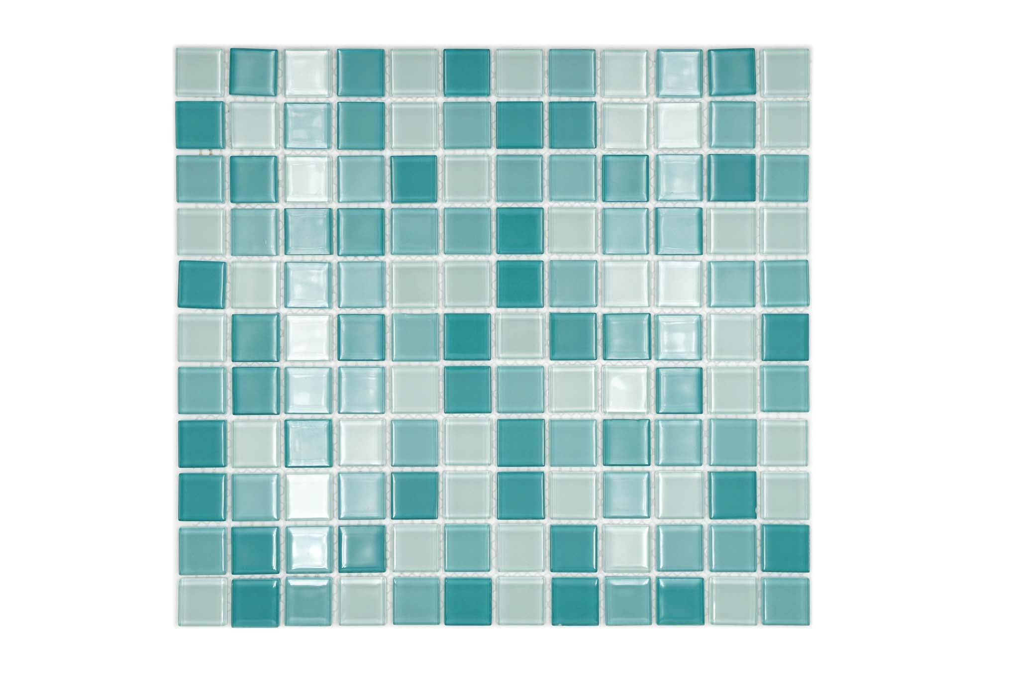 Mosaik Grön Larvik - 006 | 0,099 m²/ark