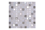 Mosaik Vit Östersund - 001 | 0,09 m²/ark
