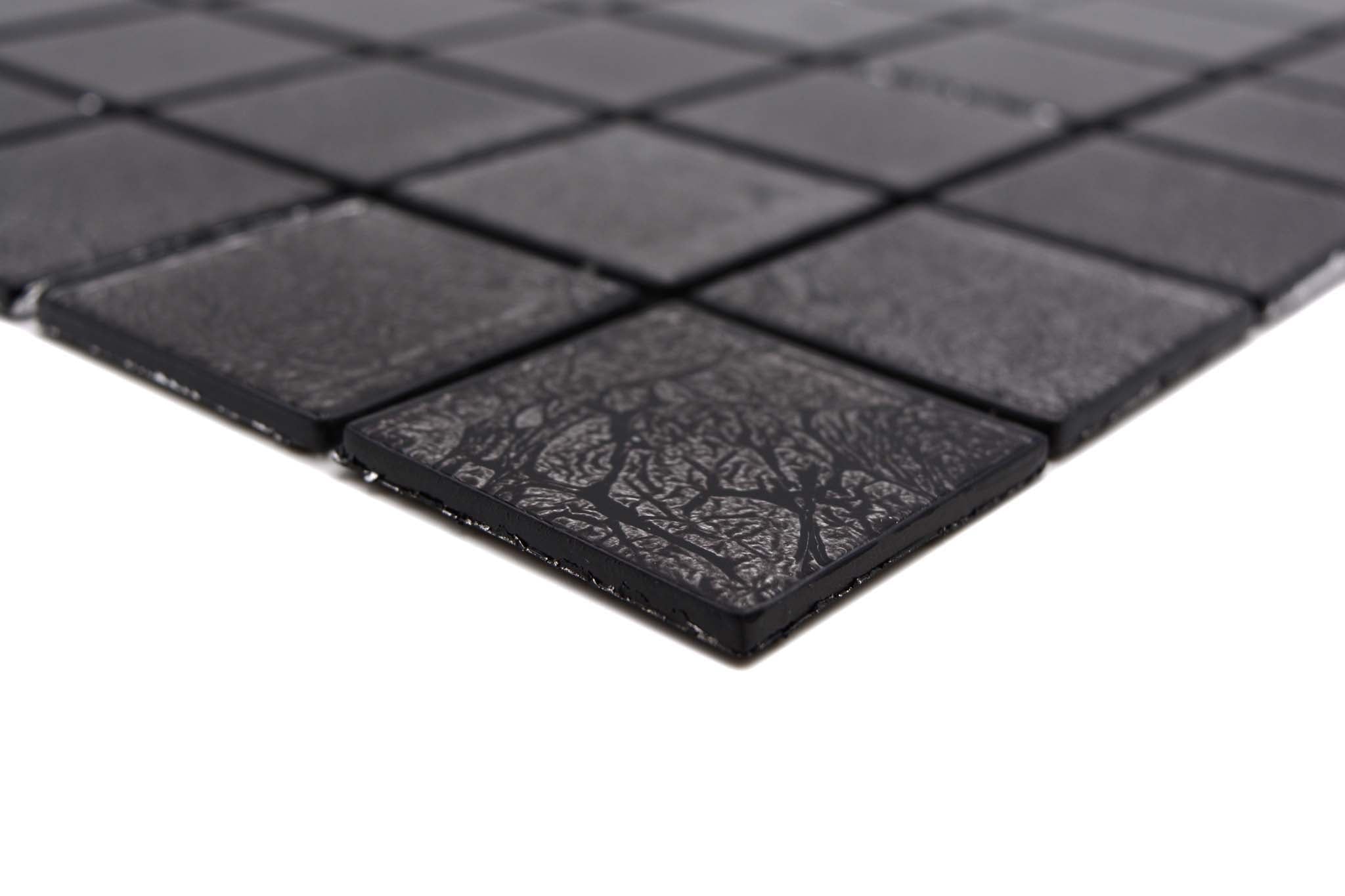 Mosaik Svart Haparanda - 004 | 0,09 m²/ark