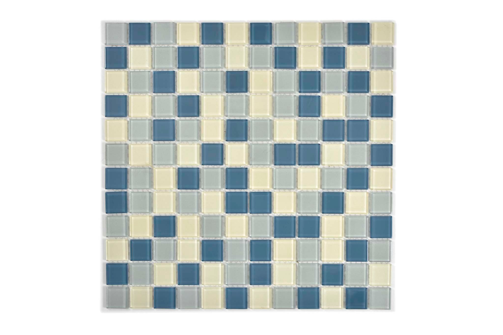 Mosaik Vit Skien - 002 | 0,09 m²/ark