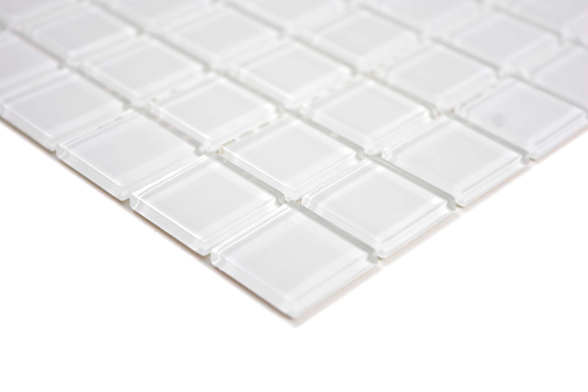 Mosaik Vit Skien - 005 | 0,09 m²/ark