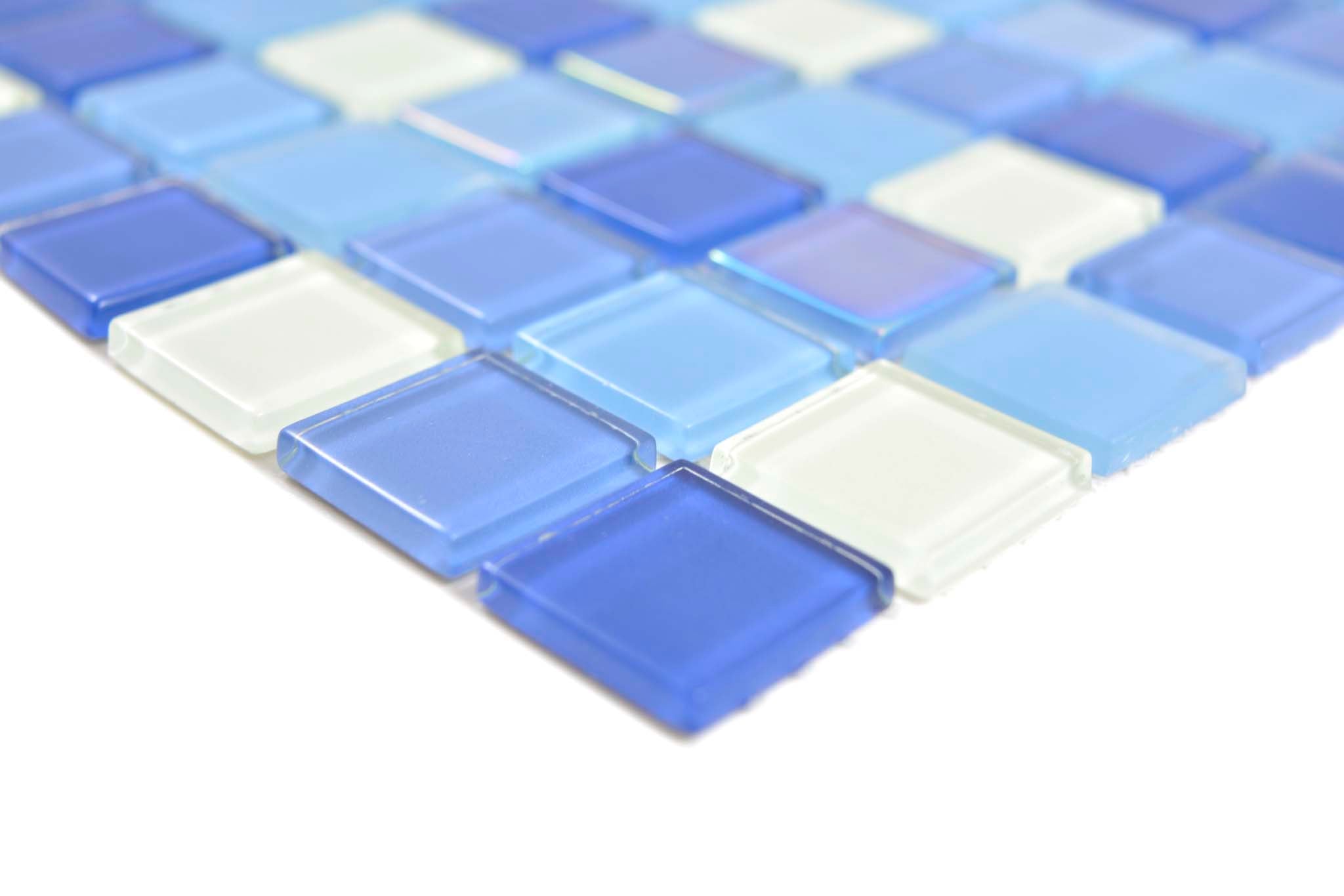 Mosaik Blå Linköping - 001 | 0,09 m²/ark