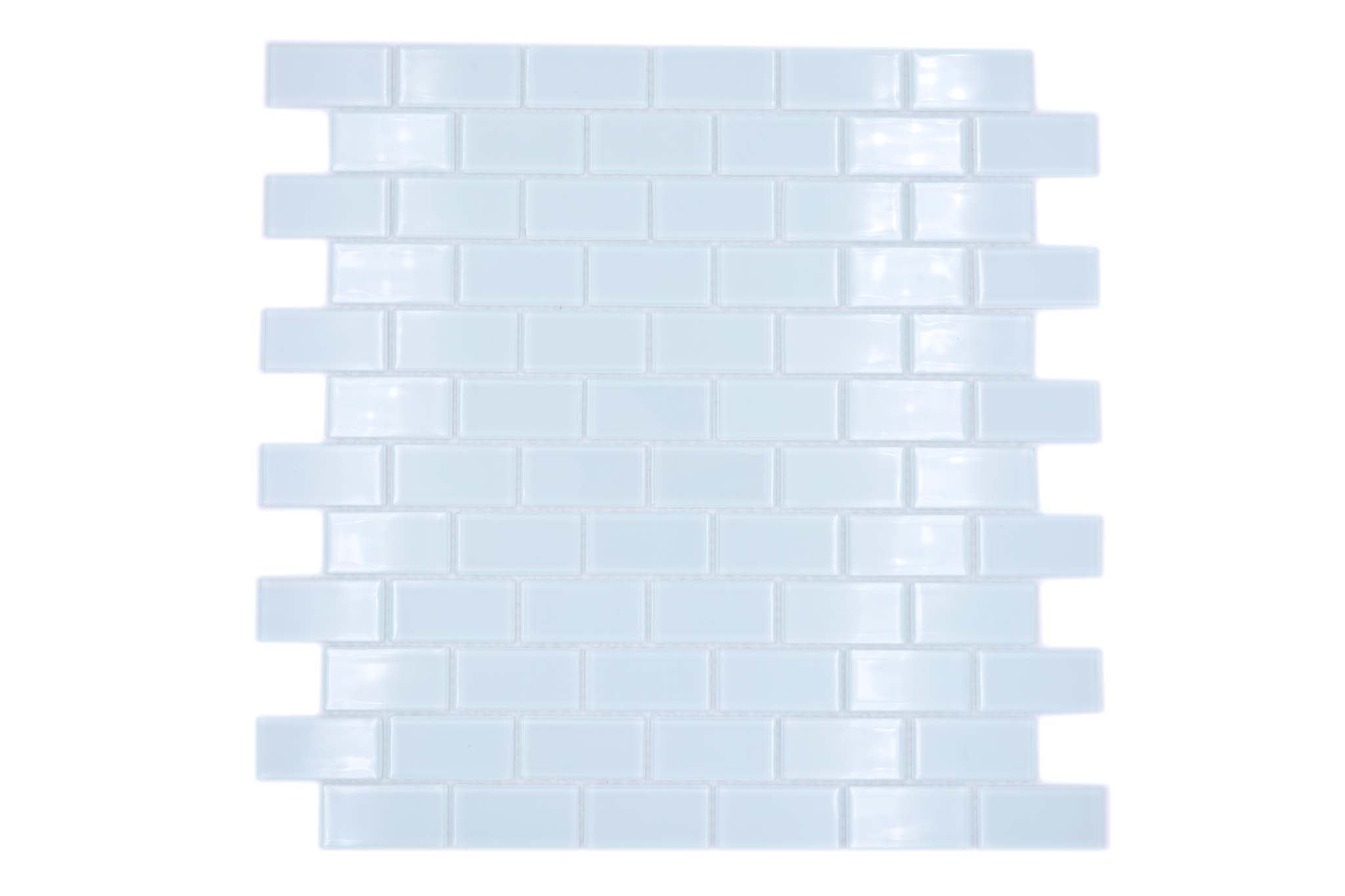 Mosaik Vit Larvik - 013 | 0,1 m²/ark