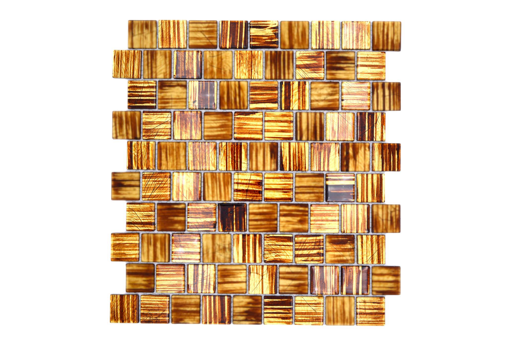 Mosaik Brun Haparanda - 016 | 0,091 m²/ark