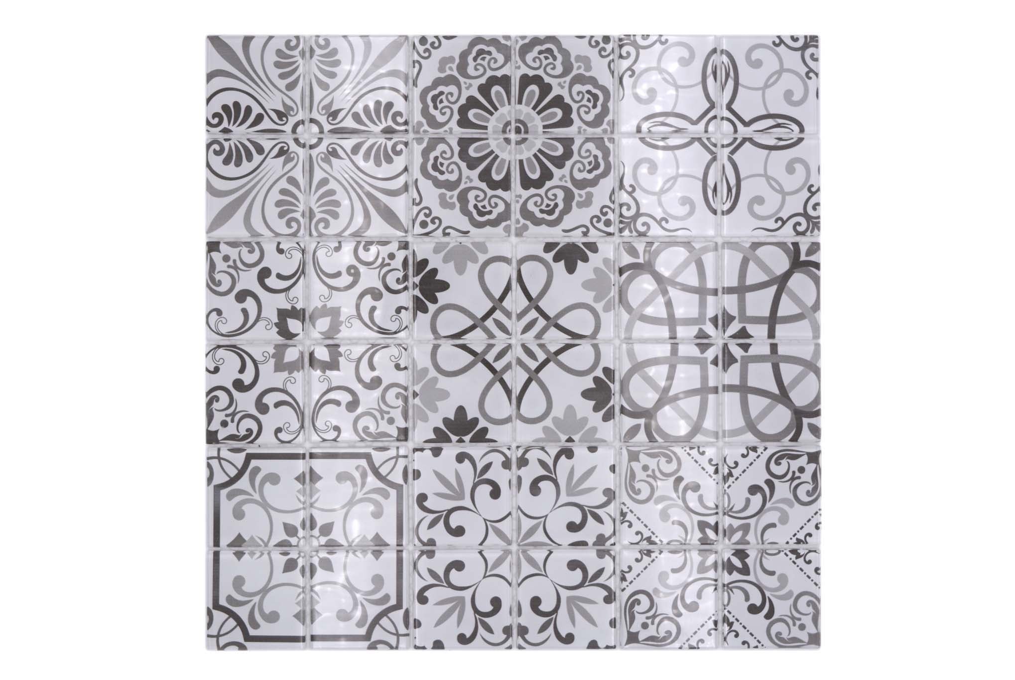 Mosaik Grå Halmstad - 002 | 0,09 m²/ark