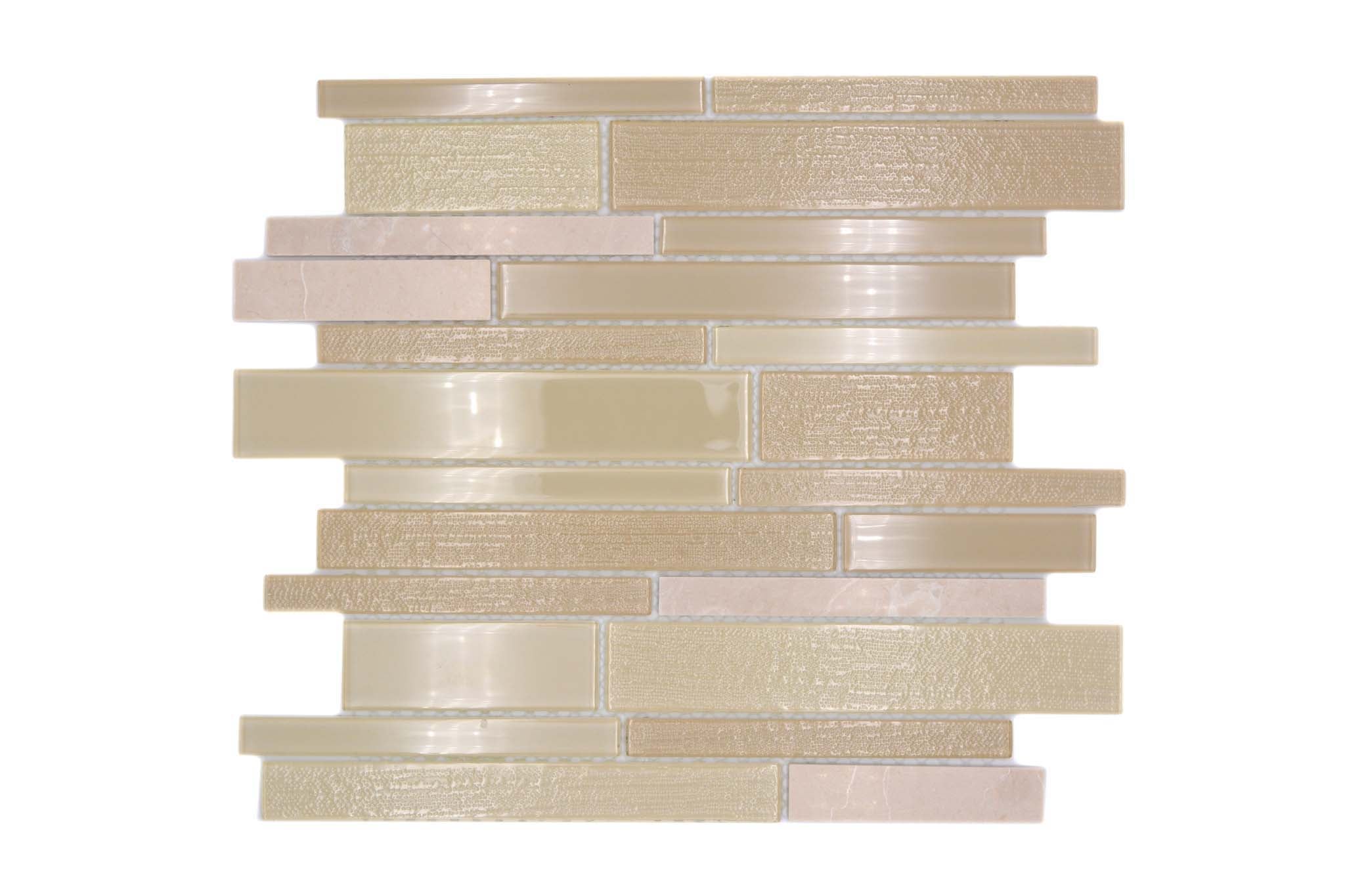 Mosaik Beige Ödeshög - 001 | 0,086 m²/ark