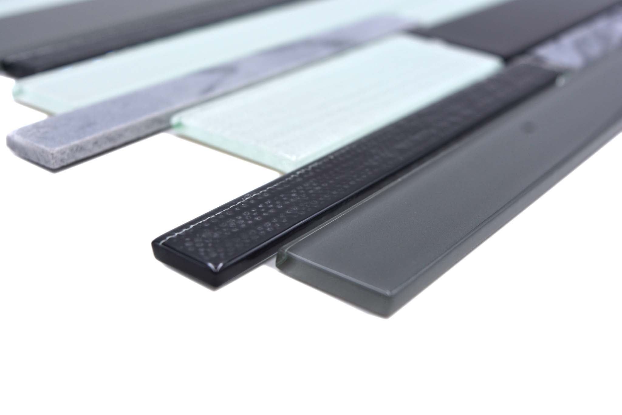 Mosaik Grå Ödeshög - 003 | 0,086 m²/ark